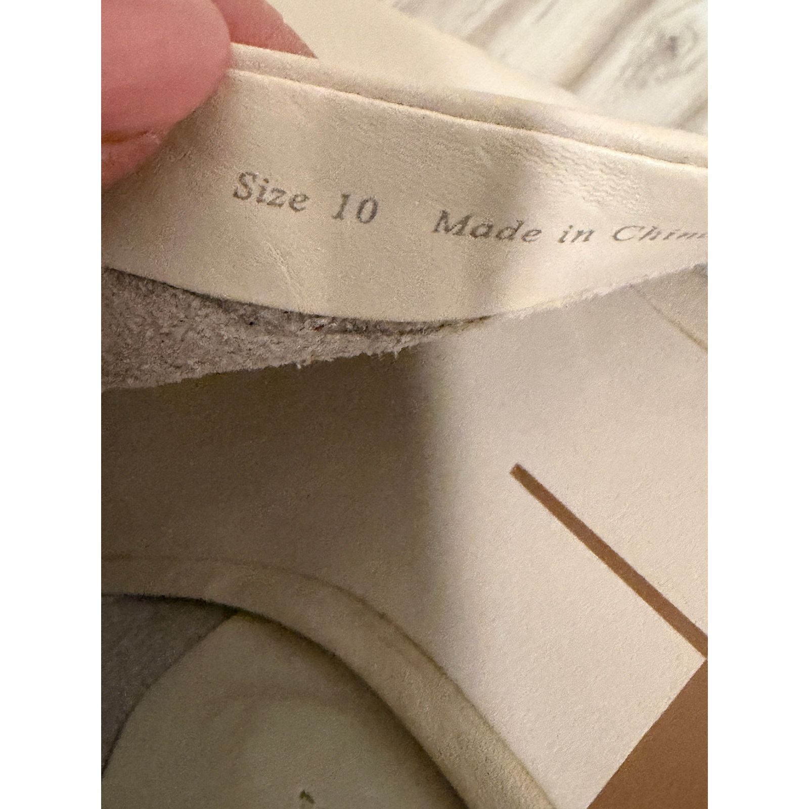 Dolce Vita Dolce Vita Beige Anise Sand Nubuck Open Toe Platform Heels Size US 10 / IT 40 - 5 Thumbnail