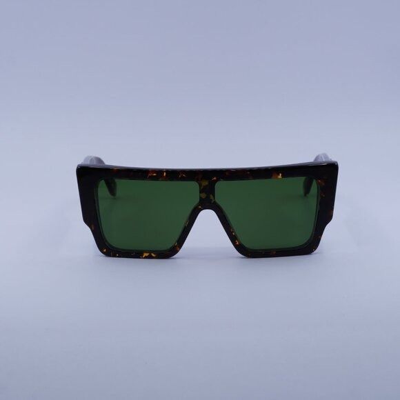 Off-White Off-White OERI14F MARION 6055 Sunglasses Havana Shield Frame Size ONE SIZE - 3 Thumbnail