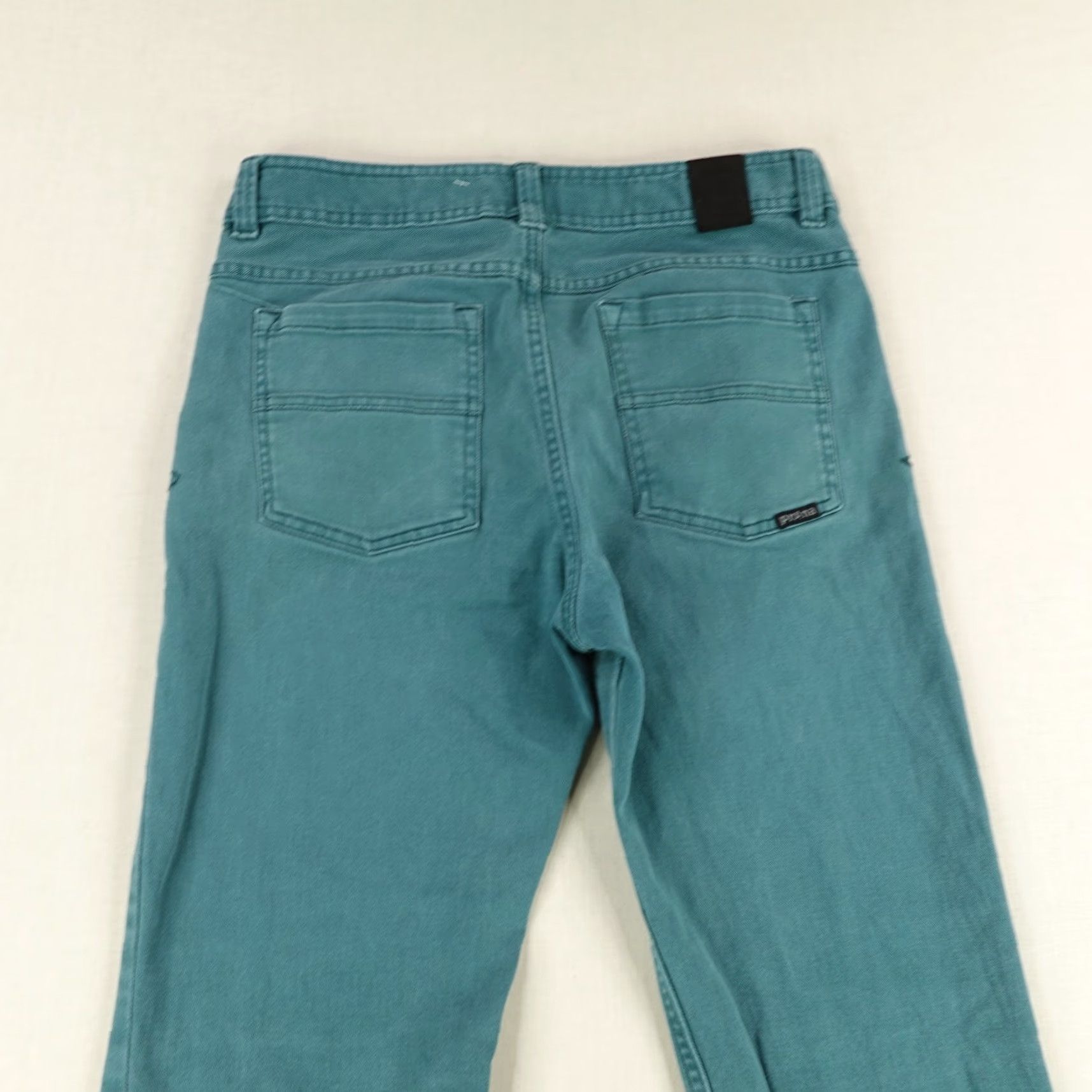 Prana VINTAGE Prana Jeans Mens 30 Slim Fit Denim Organic Cotton Blend Pants Green 2000s Mens Size US 30 / EU 46 - 5 Thumbnail
