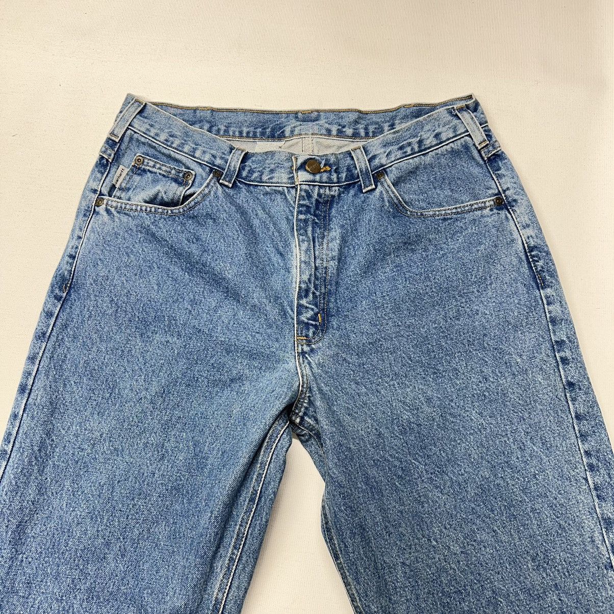 Carhartt × Vintage Carhartt Jeans Blue Relaxed Fit B17 Denim Workwear Baggy Size US 36 / EU 52 - 5 Thumbnail