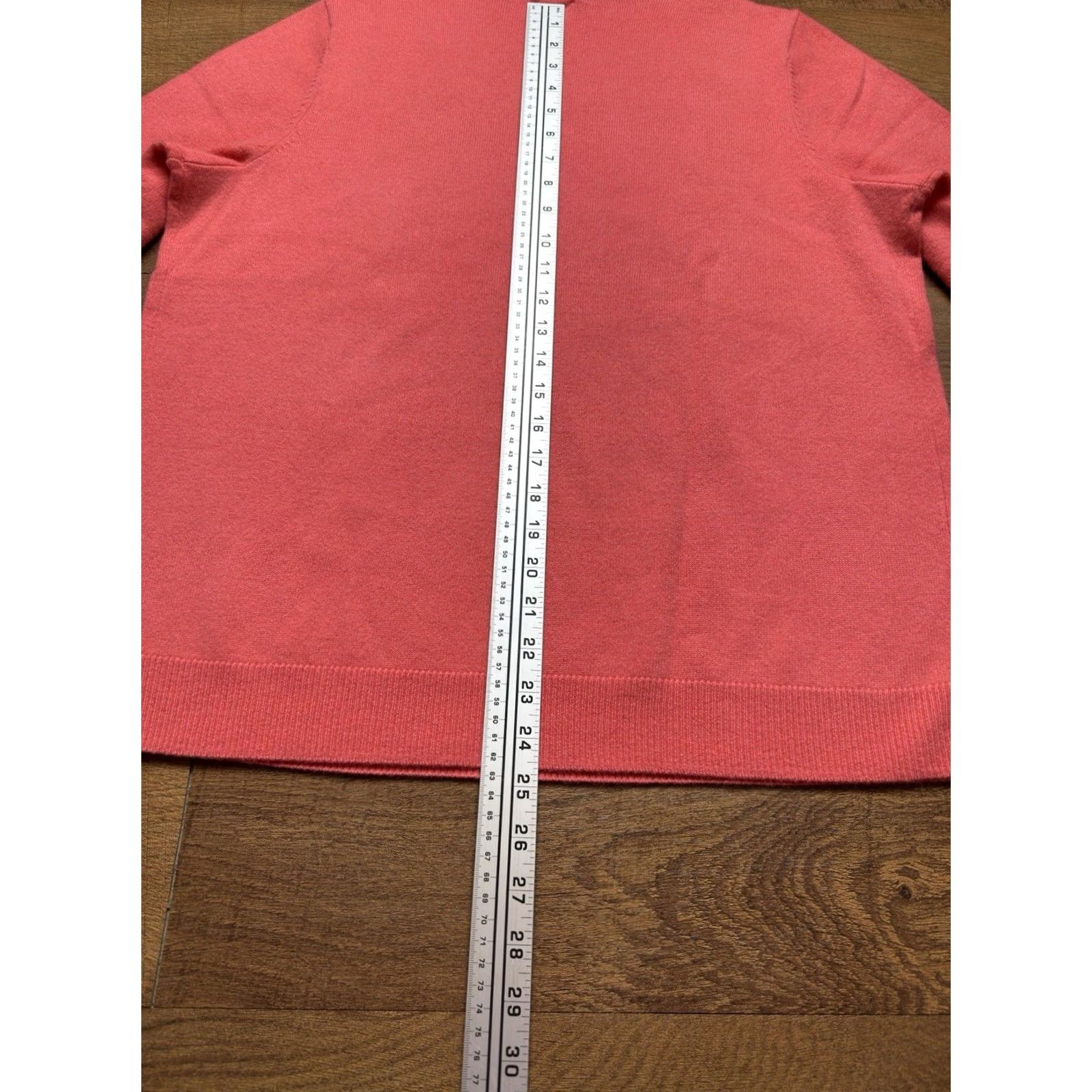 Talbots TALBOTS Pink Pure Cashmere 3/4 Sleeve Crew Neck Pullover Sweater - 1X - Womens - Pink - Cashmere - Pullover Size XL / US 12-14 / IT 48-50 - 8 Thumbnail
