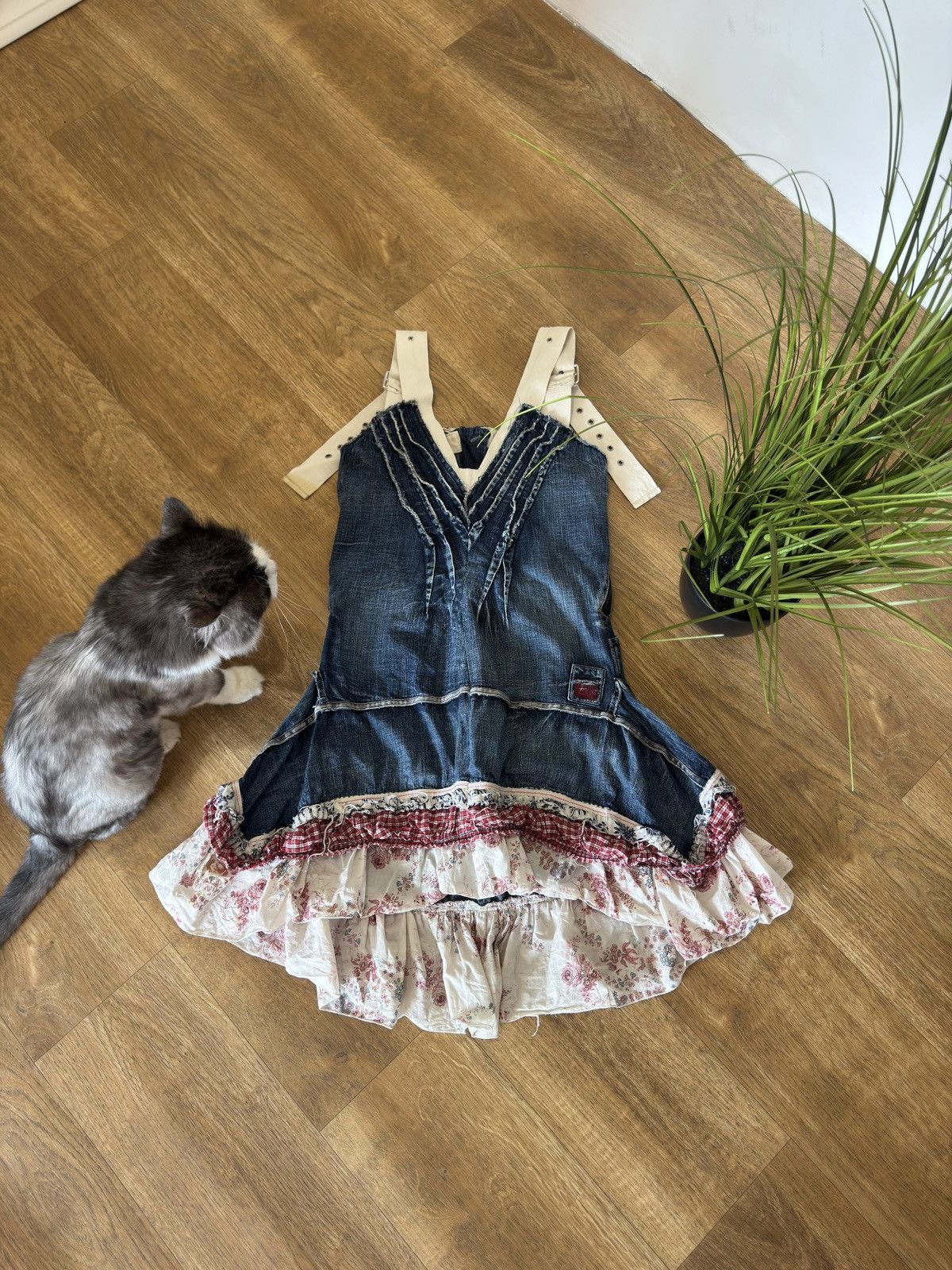 Marithe + Francois Girbaud 💮MARITHE FRANCOIS GIRBAUD DENIM DRESS💮 Size M / US 6-8 / IT 42-44 - 2 Thumbnail