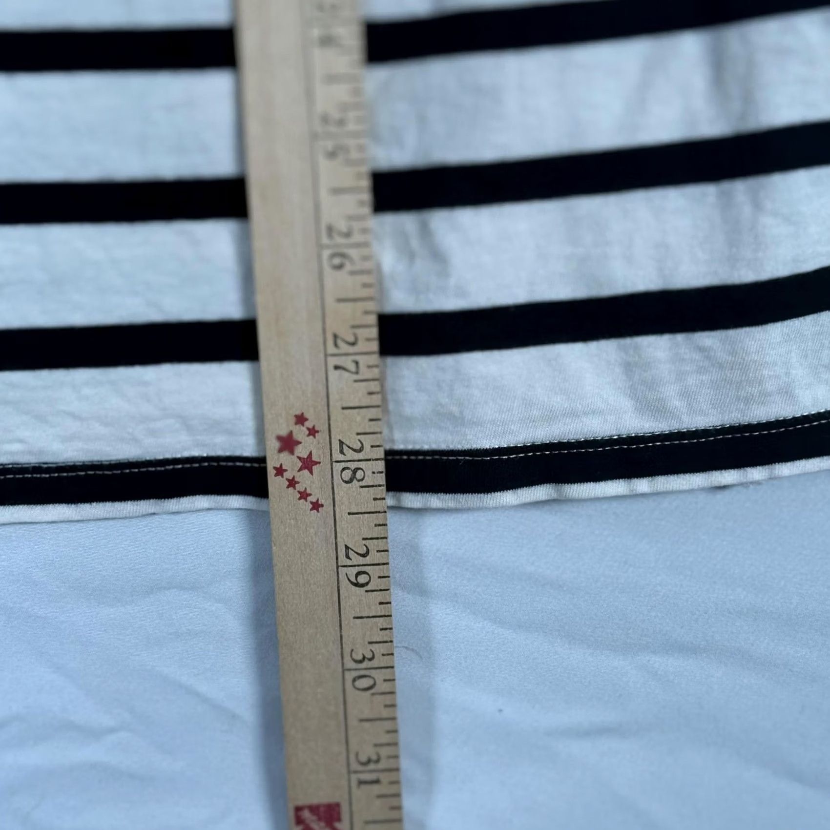 Old Navy VINTAGE Old Navy Mariner Tunic Top XXL Monochrome Stripe Boat Neck Bow Sleeve Retro Chic Size XXL / US 16-18 / IT 52-54 - 4 Thumbnail