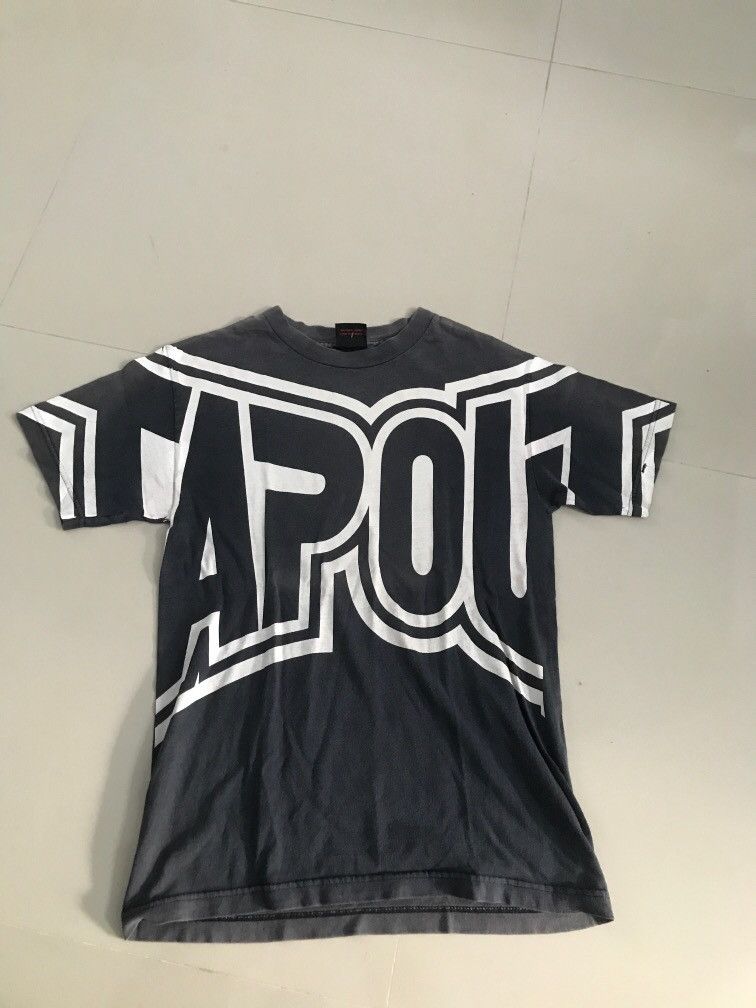 Tapout × Vintage Vintage Tap out Black T Shirt BIG logo Size Size US S / EU 44-46 / 1 - 6 Thumbnail