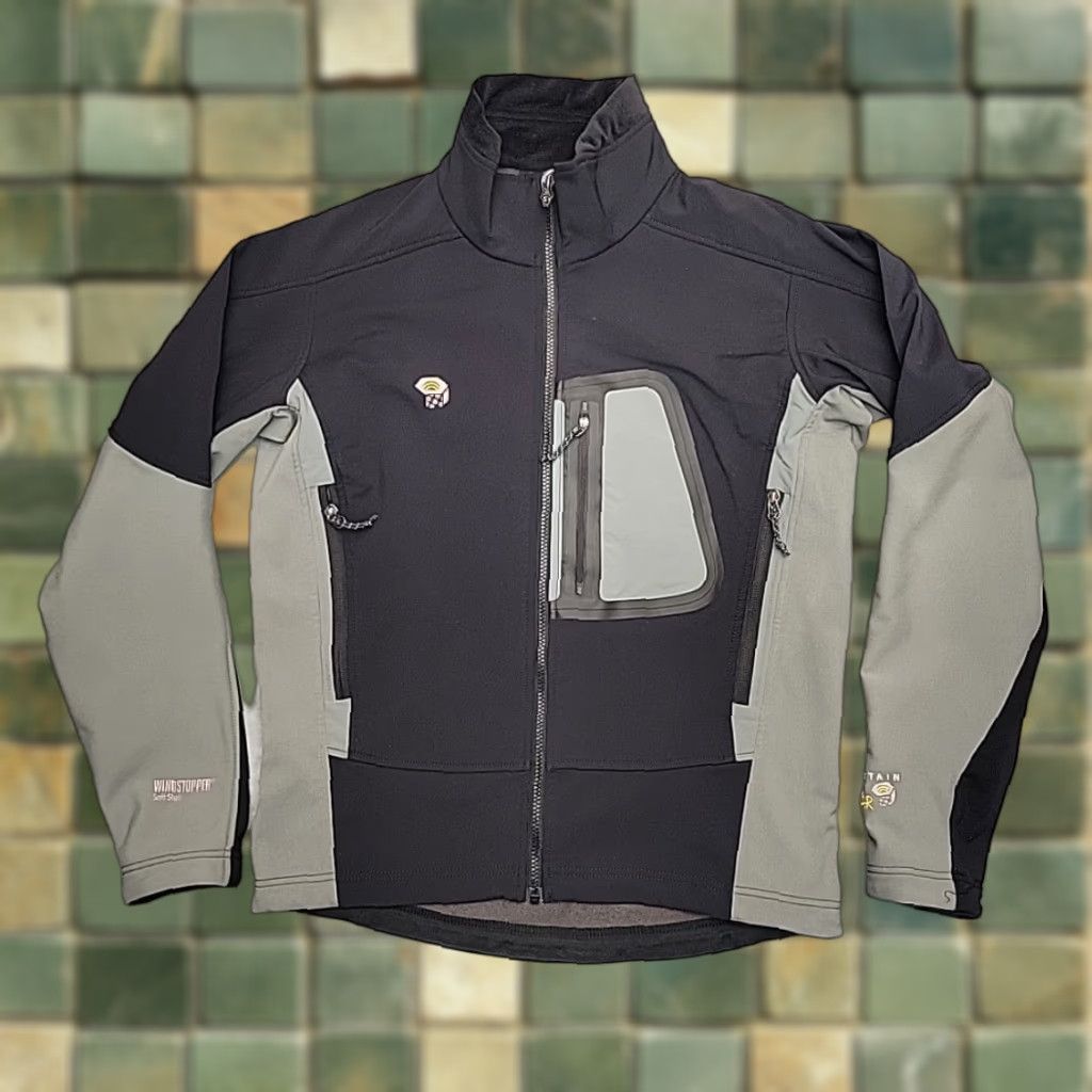 Mountain Hardwear Mountain Hardwear Jacket Mens M Black Soft Shell Zip Up Outdoor Gorp Casual Heritage Sports Shirt Size US M / EU 48-50 / 2 - 1 Thumbnail