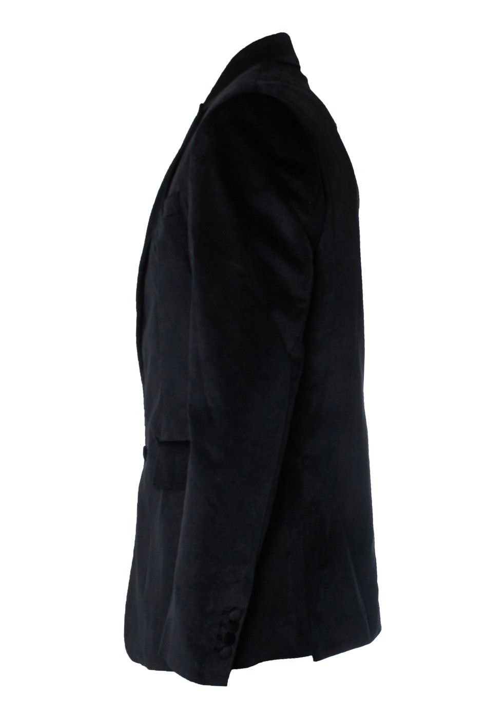 Amiri Amiri, Black velvet tuxedo jacket Size 52R - 2 Thumbnail
