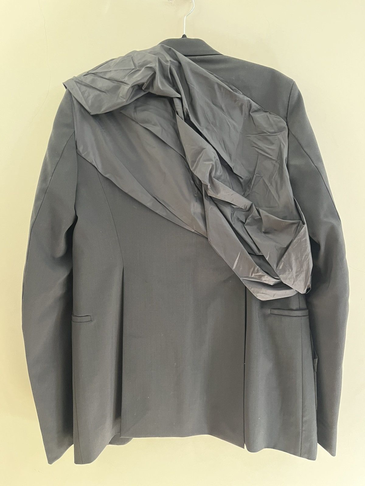 Rick Owens Rick owens glitter drape soft blazer 48 Size 48R - 8 Thumbnail