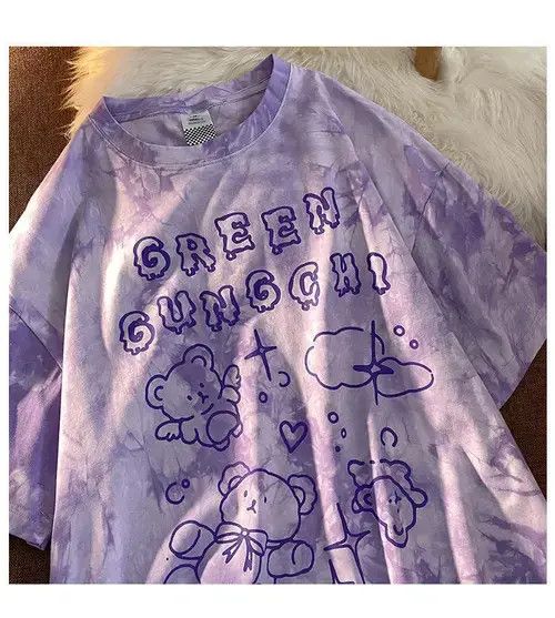 Other Hip Hop Tie Dyed Tshirt Streertwear Unisex Size US XXL / EU 58 / 5 - 1 Thumbnail