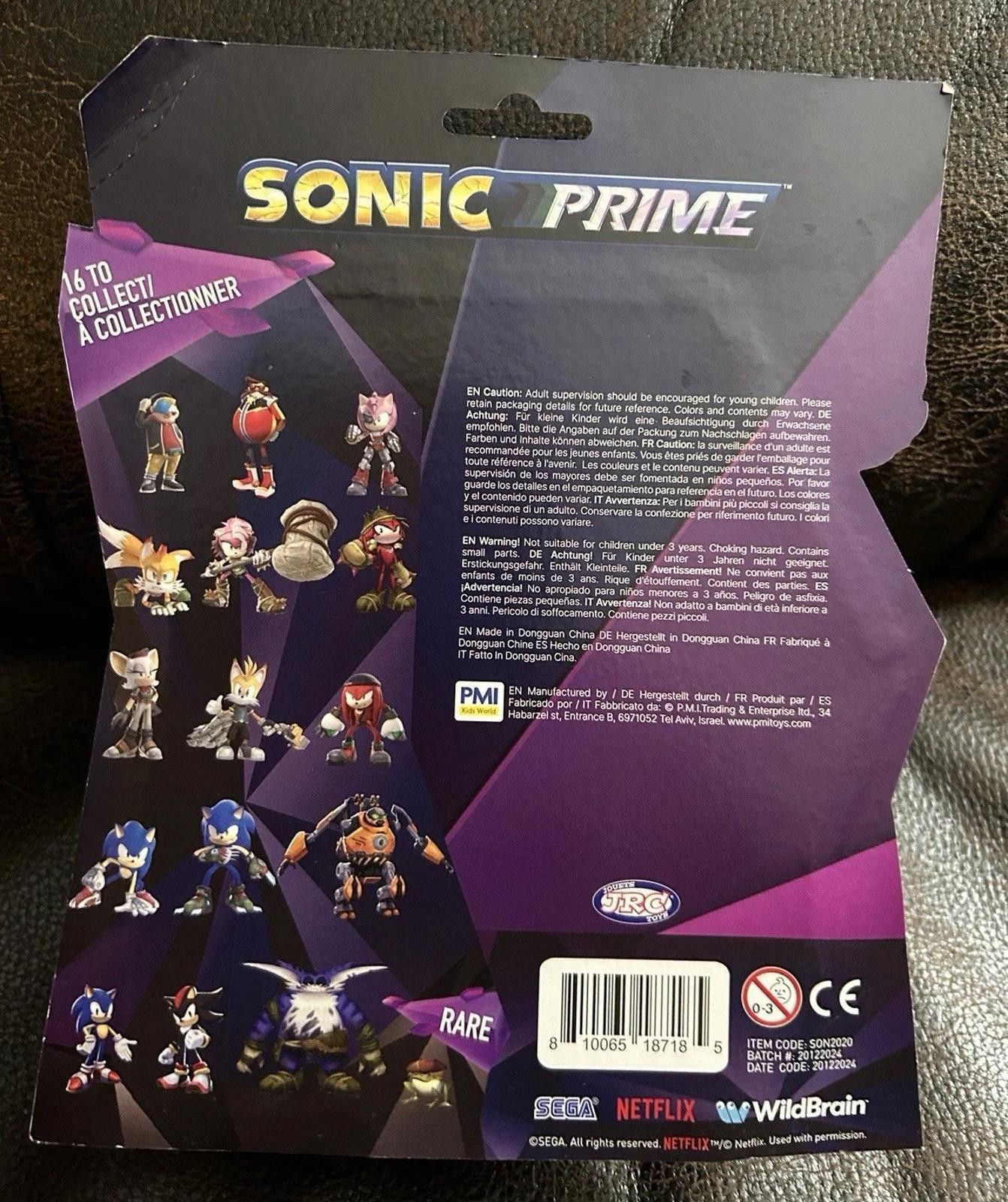 Other Sonic Prime 5 pc Figures Sonic the Hedgehog Sega Netflix Size ONE SIZE - 2 Thumbnail