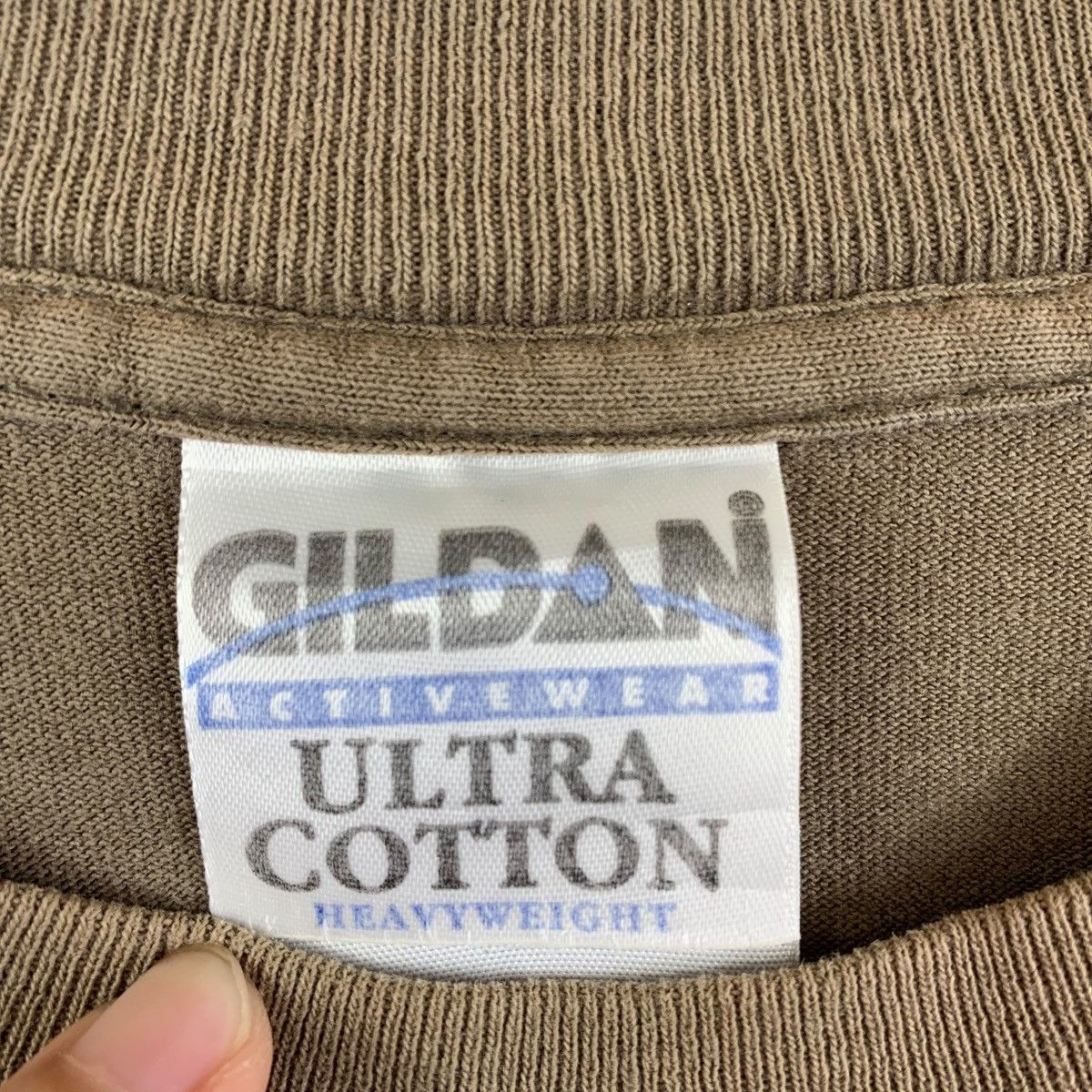 Gildan × Vintage Vintage 90s GOLDEN EAGLE big printed tee Size US L / EU 52-54 / 3 - 4 Thumbnail