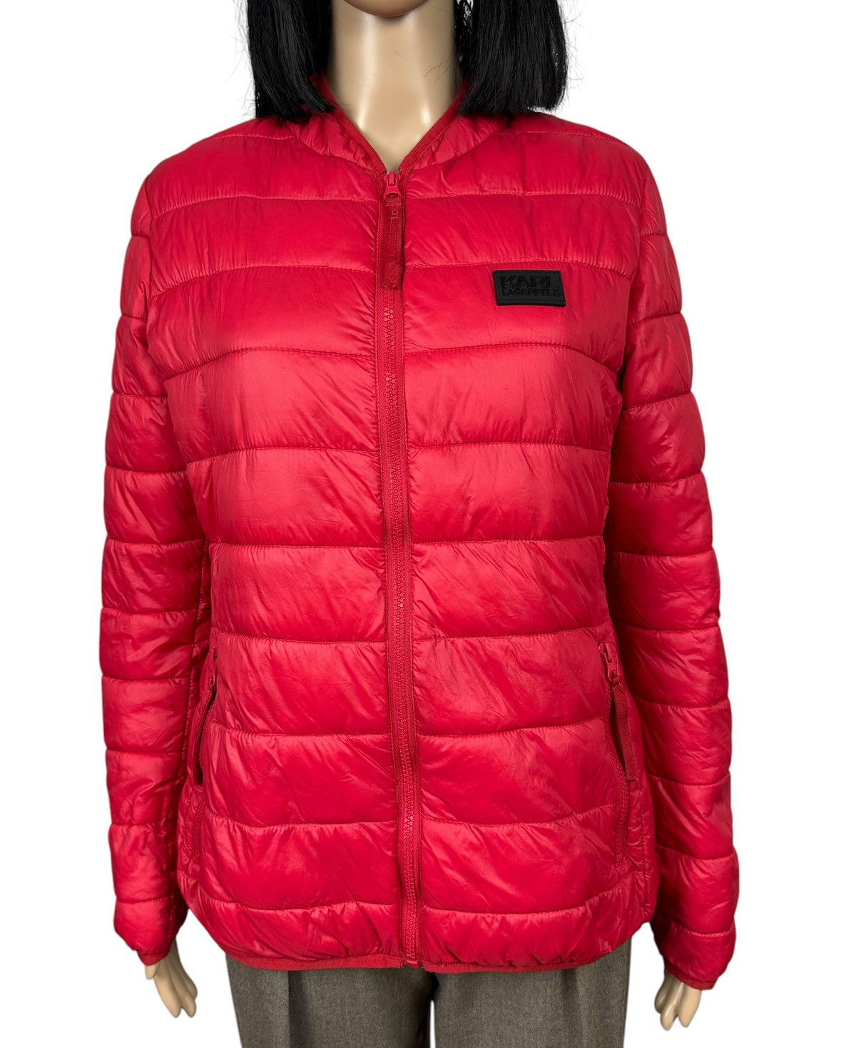 Karl Lagerfeld Karl Lagerfeld Faux Down Quilted Jacket size L Size L / US 10 / IT 46 - 2 Thumbnail