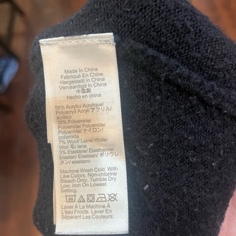 L.L. Bean L.L. Bean Black Fleece Quarter-Zip Pullover Size US XL / EU 56 / 4 - 4 Thumbnail