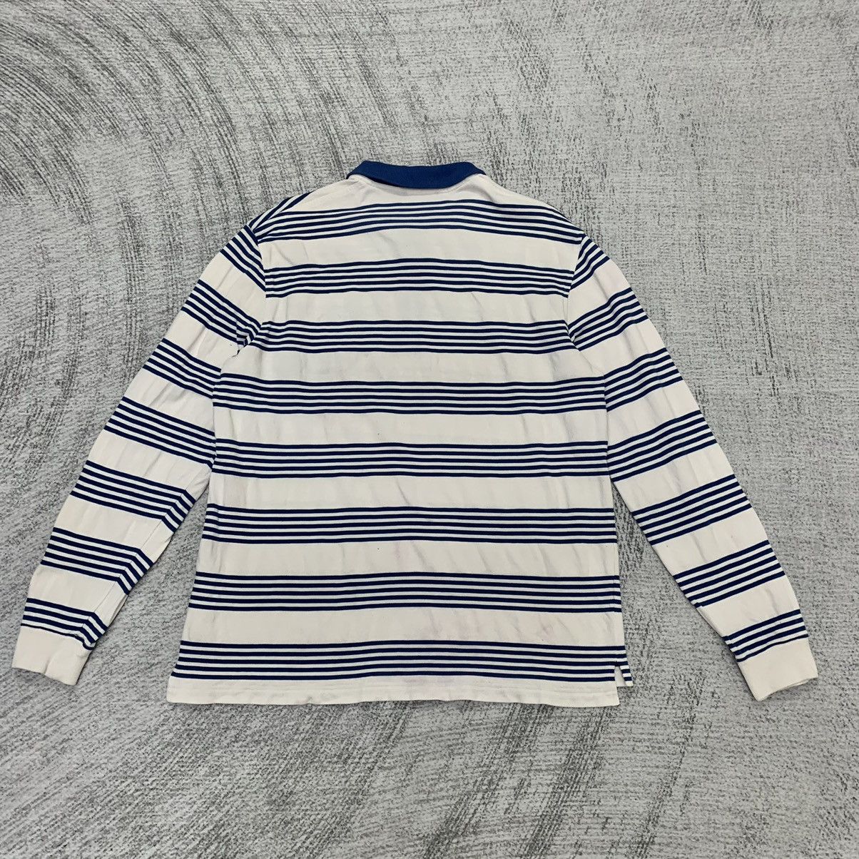 Designer × Lacoste Lacoste Stripe Longsleeve Polo Tee Size US XL / EU 56 / 4 - 2 Thumbnail