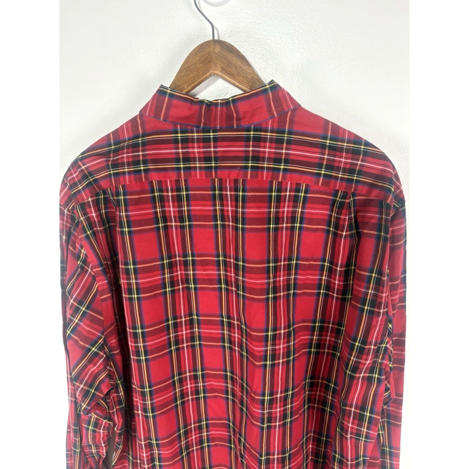J.Crew J.CREW Button-Up Shirt Men XL Plaid Multi Color One Pocket Button-Down Crew Flex Washed Cotton Spandex Size US XL / EU 56 / 4 - 5 Thumbnail