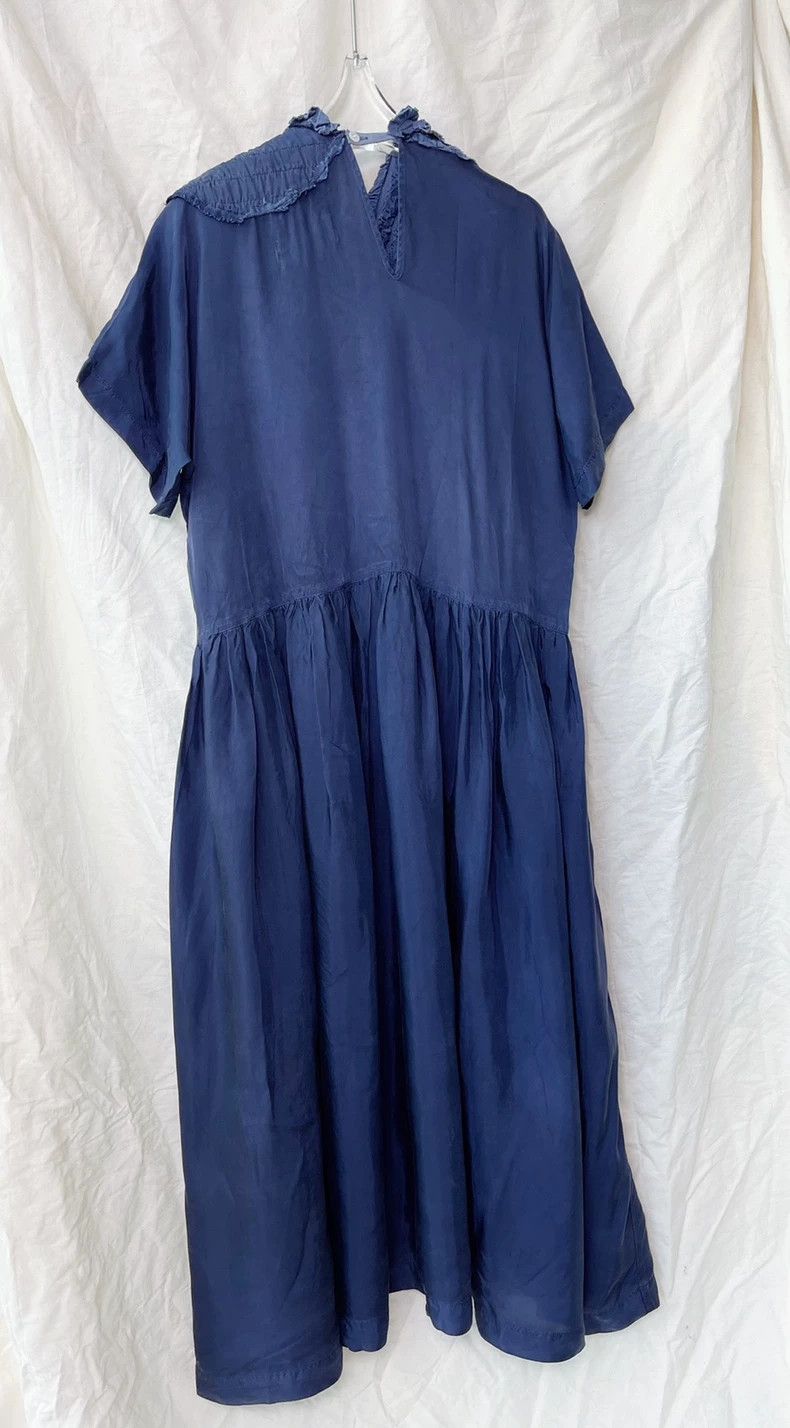Comme des Garcons Comme Des Garcons Short Sleeve Dress with Knitted Arc Neck Size L / US 10 / IT 46 - 7 Thumbnail