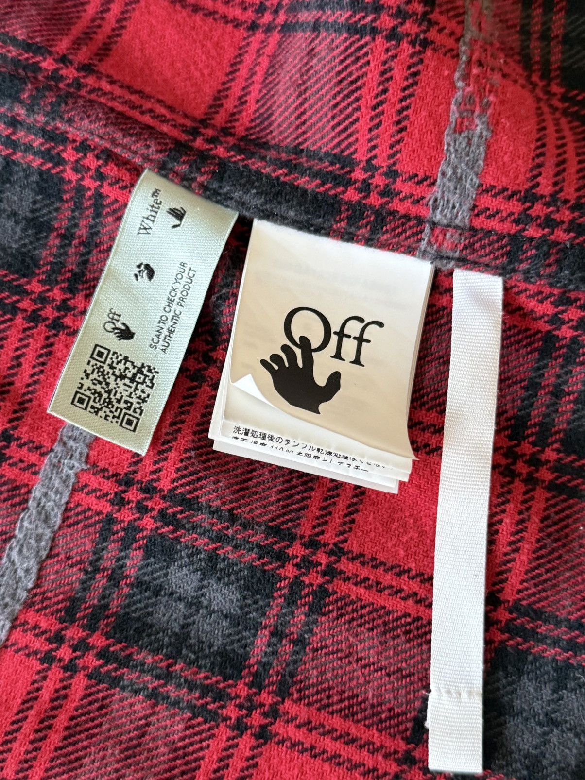 Off-White Off-White Arrows Print Flannel Shirt Size US S / EU 44-46 / 1 - 4 Thumbnail