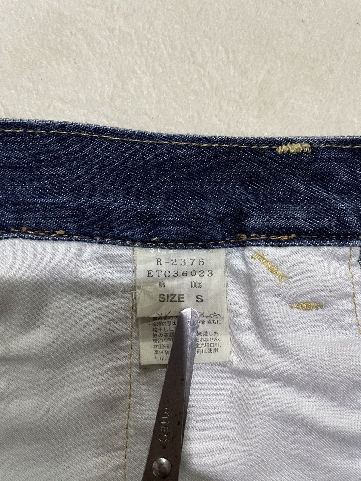 Japanese Brand Vintage Rna Inc. Skinny Madwush Faded Denim Jeans Size US 32 / EU 48 - 8 Thumbnail
