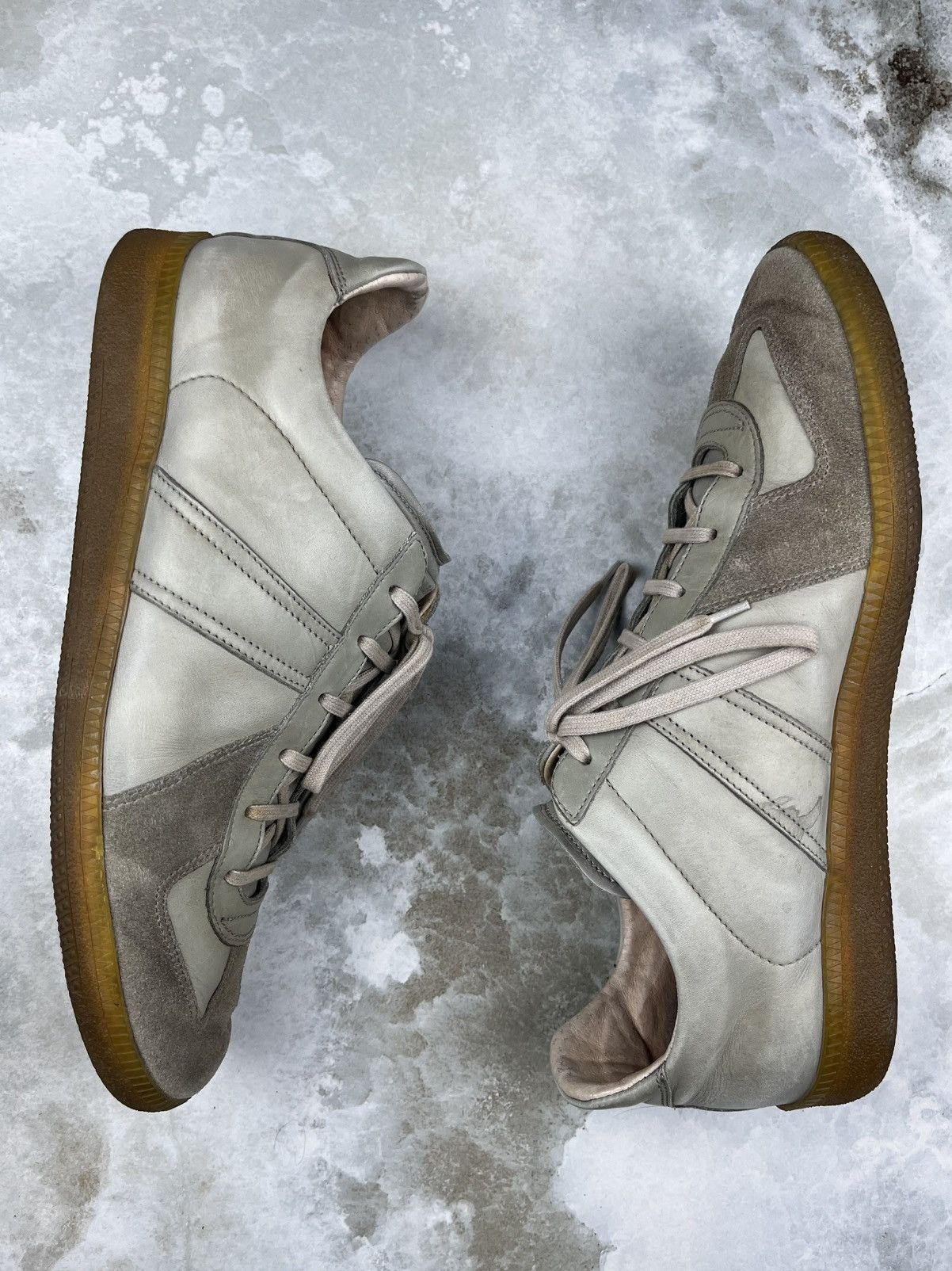 Maison Margiela AW06 Maison Margiela Vintage Grey Replica Gat Sneakers Size US 9 / EU 42 - 2 Thumbnail