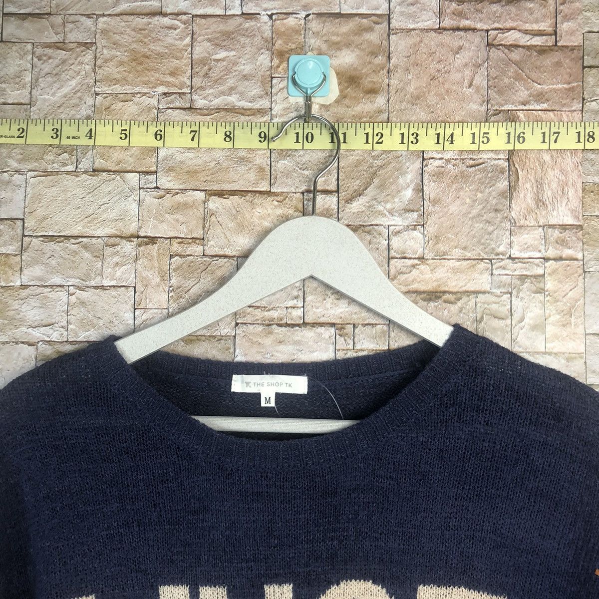 Homespun Knitwear × Japanese Brand MUSE The Shop TK Blue Knitwear #A21 Size M / US 6-8 / IT 42-44 - 4 Thumbnail