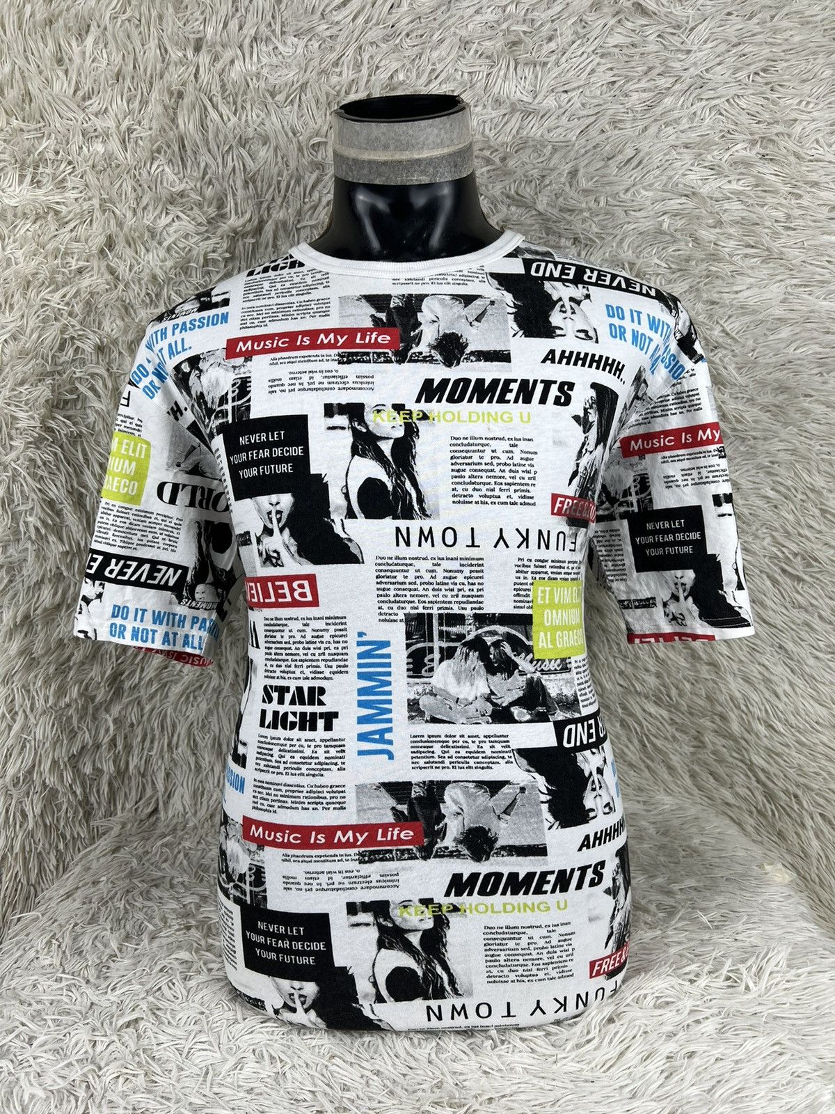 Japanese Brand Thunder Storm Over Print Size US L / EU 52-54 / 3 - 1 Thumbnail