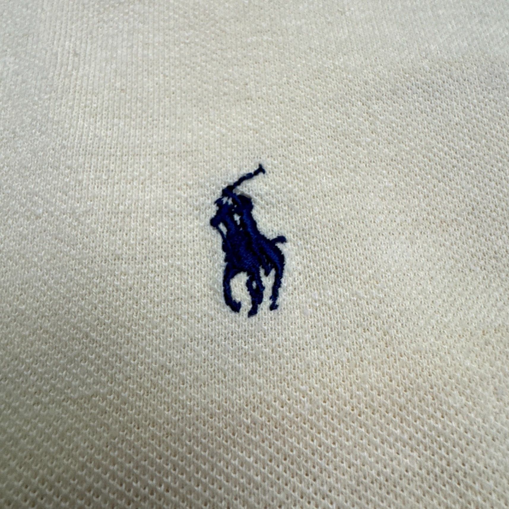 Polo Ralph Lauren Vintage Polo Ralph Lauren Polo Shirt Mens XL Yellow Blue Logo Short Sleeve Cotton Size US XL / EU 56 / 4 - 5 Thumbnail