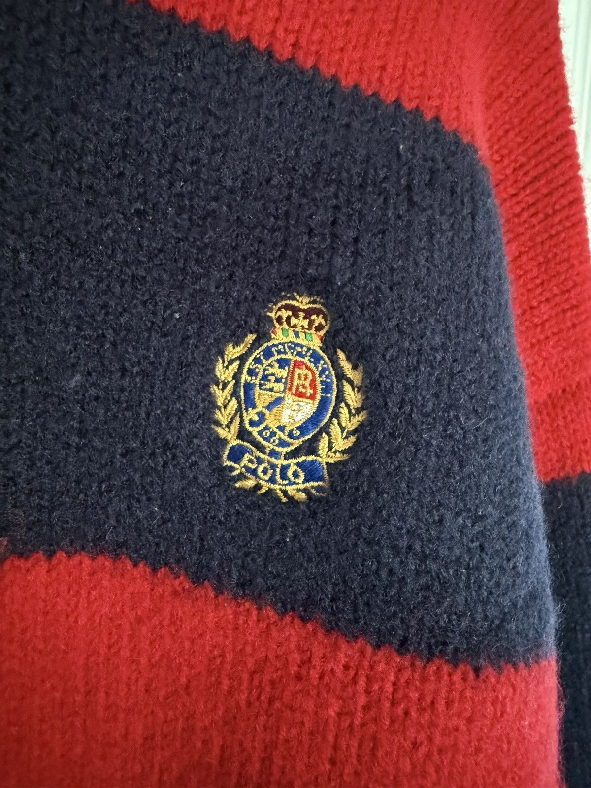 Polo Ralph Lauren Polo pullover vintage crest Size US XL / EU 56 / 4 - 2 Thumbnail