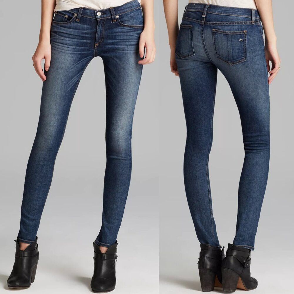Rag & Bone rag & bone The Skinny Jeans in Preston Size 26 Size 26" / US 2 / IT 38 - 1 Thumbnail