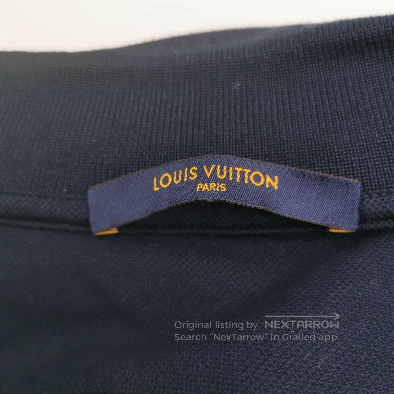 Louis Vuitton Louis Vuitton XXL Cotton Solid Polo Shirt. Size US XXL / EU 58 / 5 - 2 Thumbnail