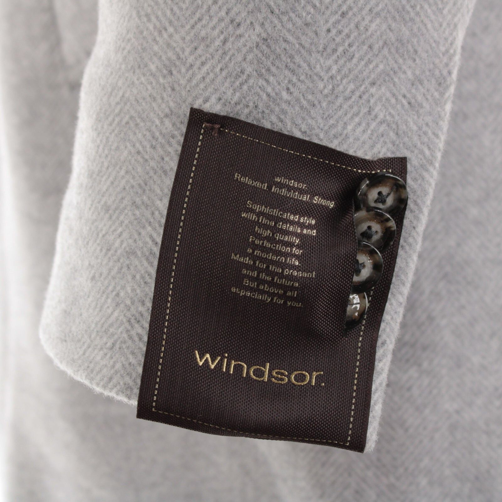 Other Windsor Coat Size M US In Gray Wool Blend Size US M / EU 48-50 / 2 - 4 Thumbnail