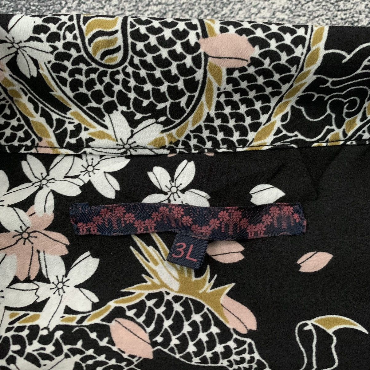 Japanese Brand Japanese Traditional Flying dragon Shirt Size US XL / EU 56 / 4 - 7 Thumbnail