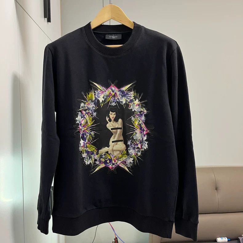 Givenchy Givenchy Silk Nude Figure Hoodie Size US M / EU 48-50 / 2 - 1 Thumbnail