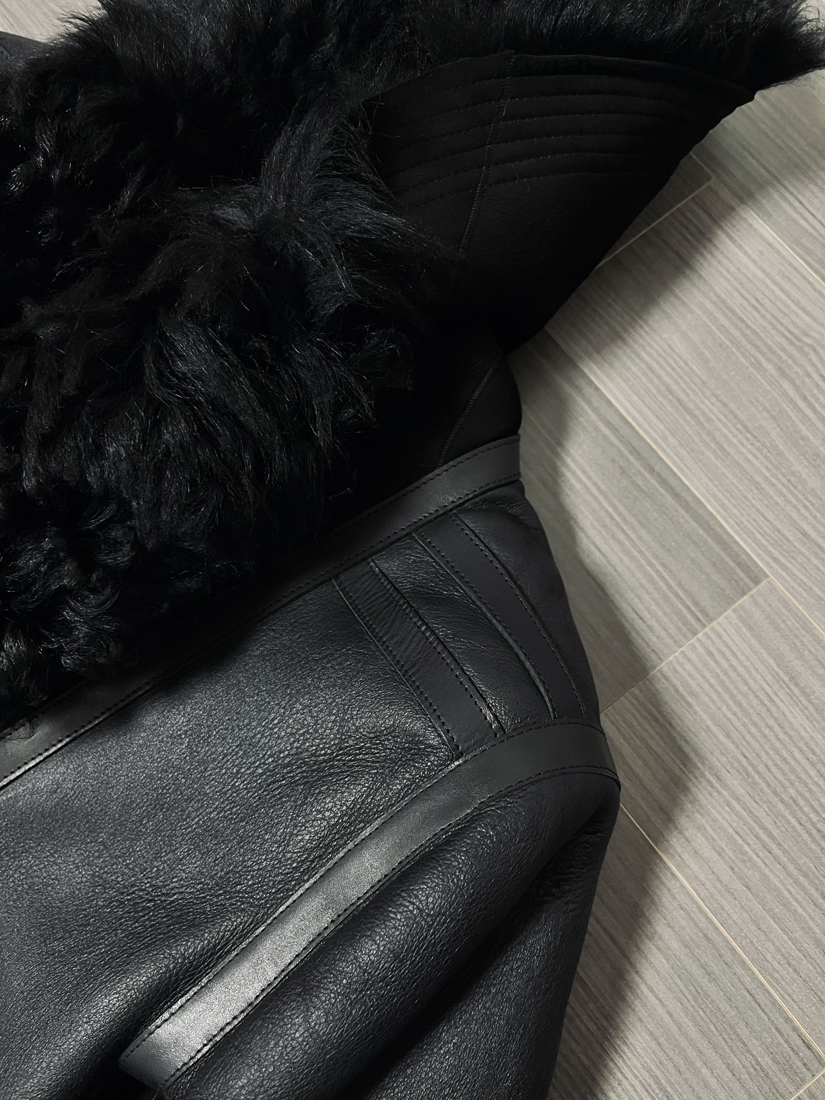 Rick Owens Rick Owens MASTODON Fur Shearling SHOWTEK Jacket Size US M / EU 48-50 / 2 - 3 Thumbnail