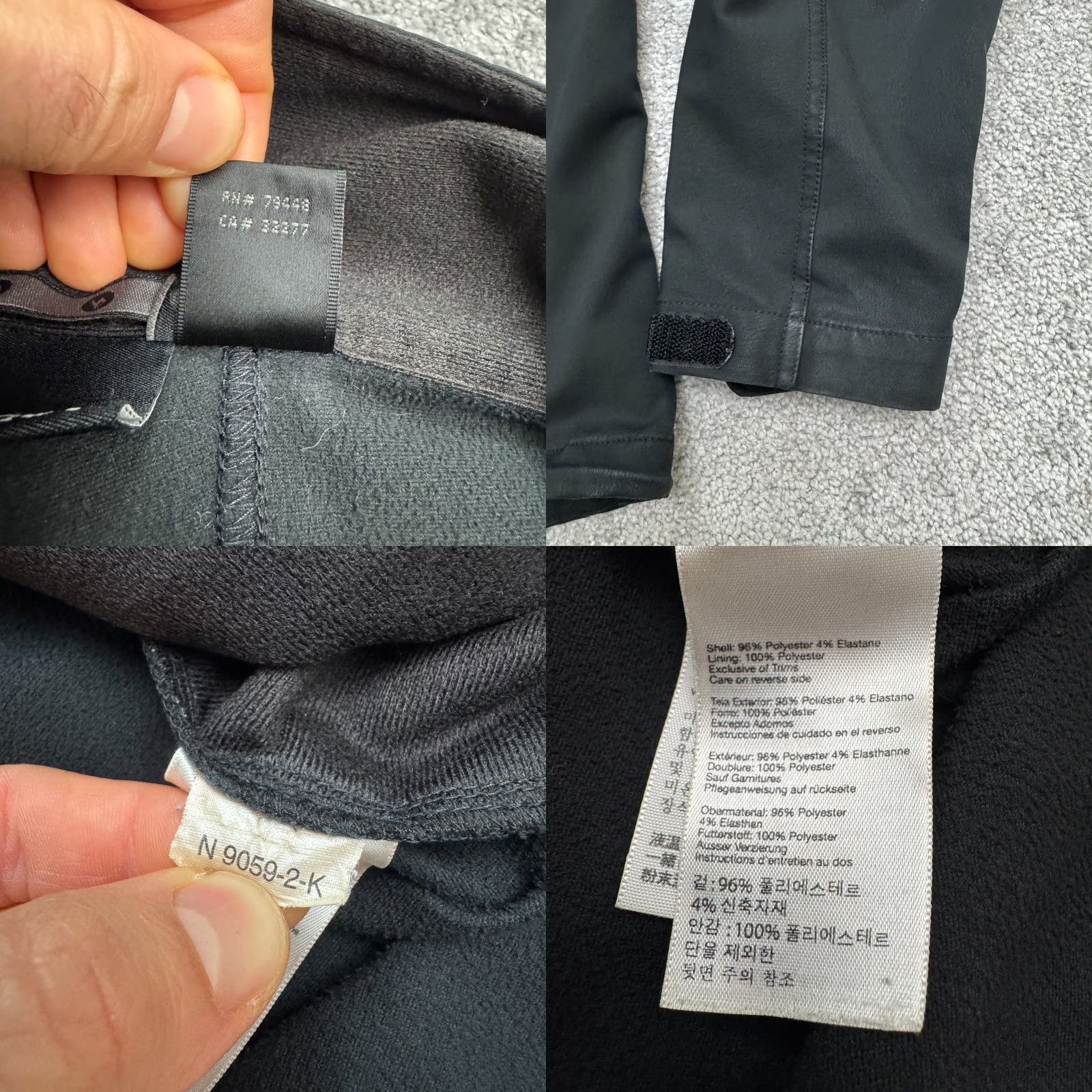 Marmot Marmot Softshell Jacket Mens XL Black Outdoor Hiking Full Zip Pocket Stretch Size US XL / EU 56 / 4 - 8 Thumbnail