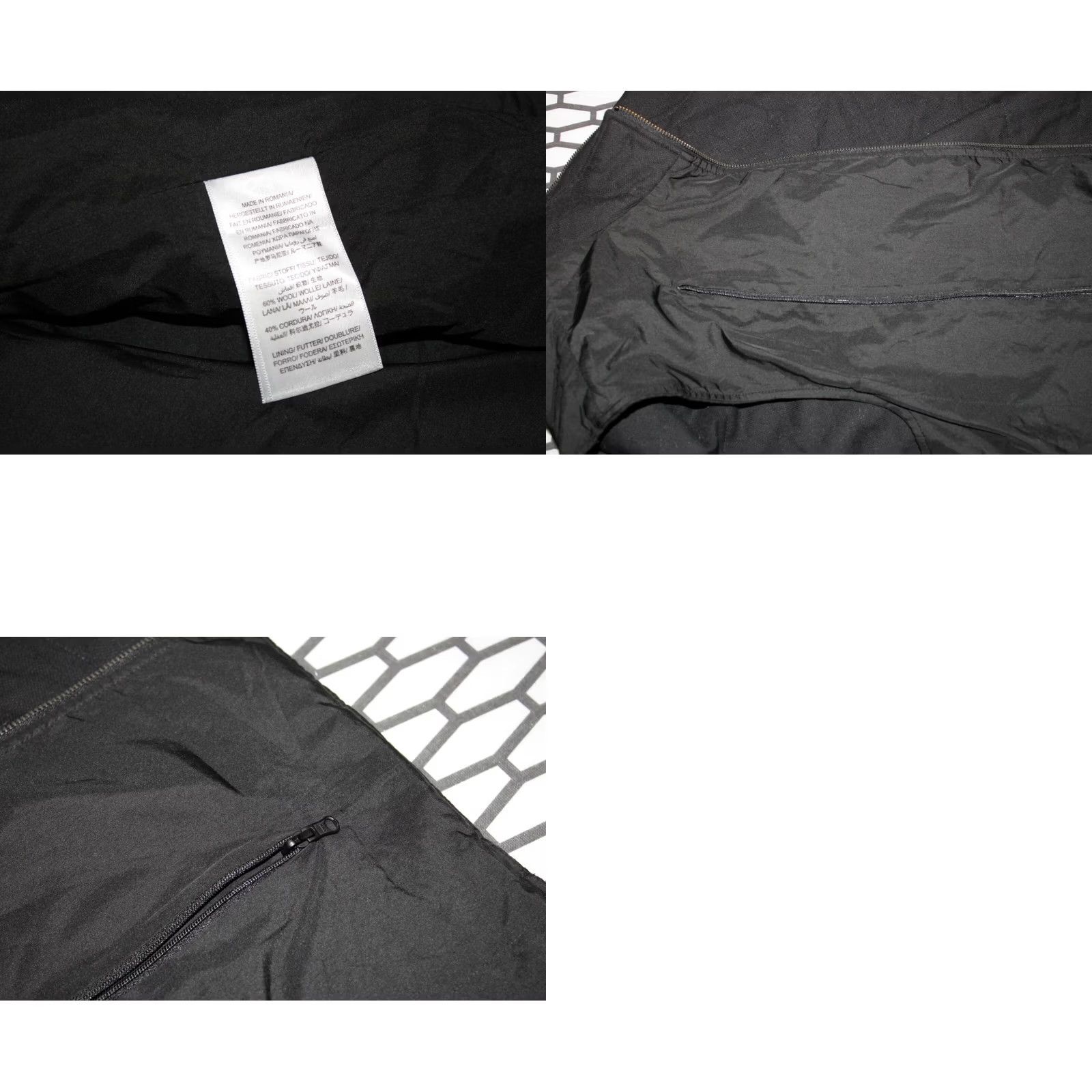 Gant GANT Mens Black Full Zip Wool Blend Vest Waistcoat Size L Size US L / EU 52-54 / 3 - 8 Thumbnail
