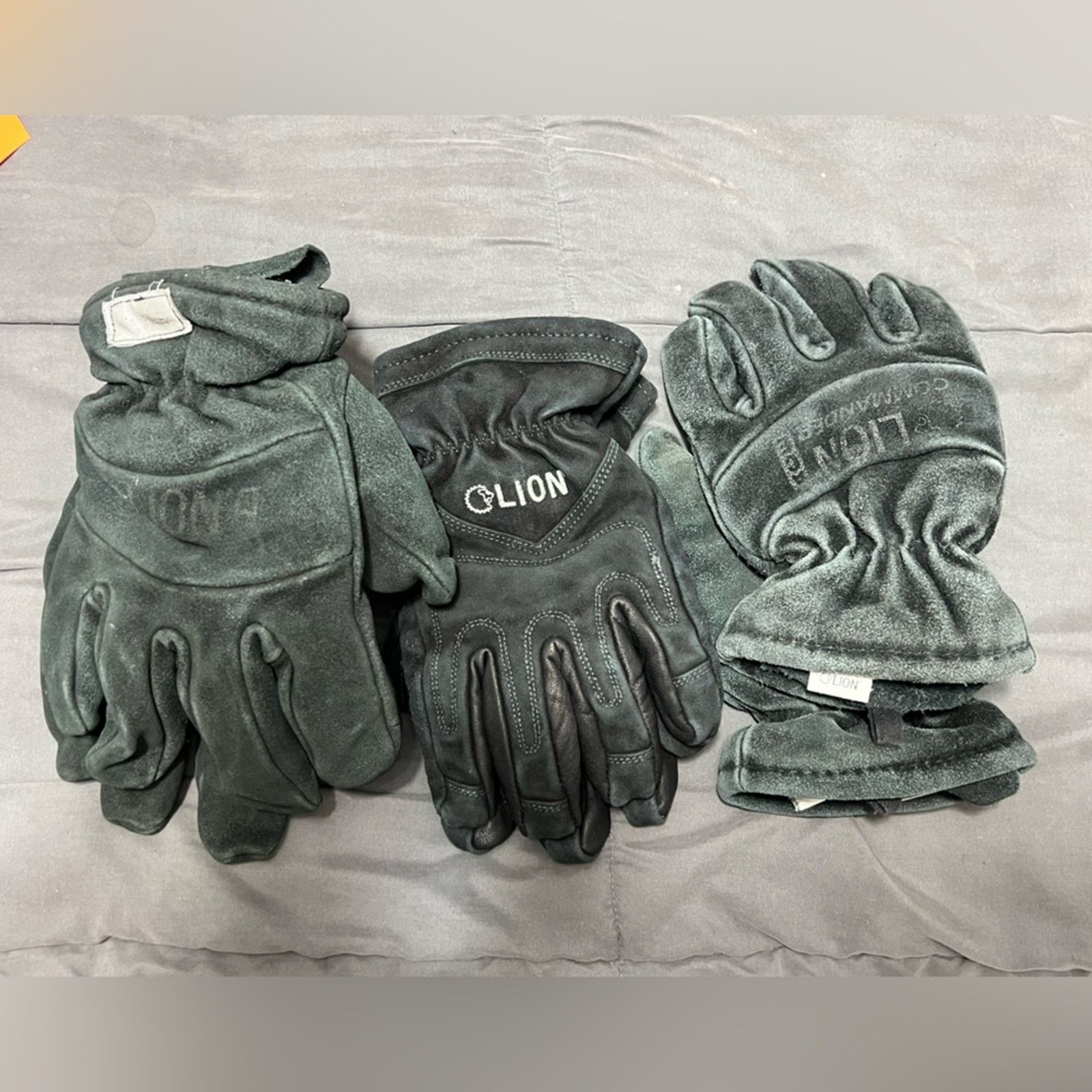 Goretex 3 PAIRS LION Commander ACE Firefighting Gloves (XXL) GORETEX Size ONE SIZE - 1 Thumbnail
