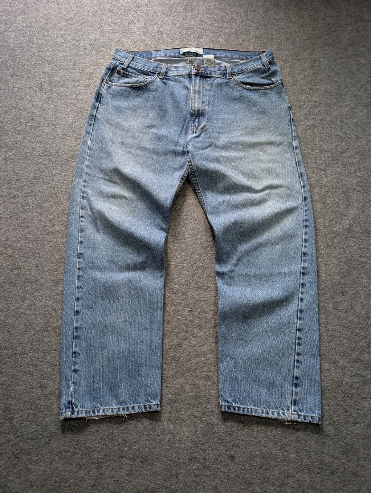 Levi's Levi’s Jeans Vintage 00s Y2K Signature Straight Fit 40x30 Size US 40 / EU 56 - 8 Thumbnail