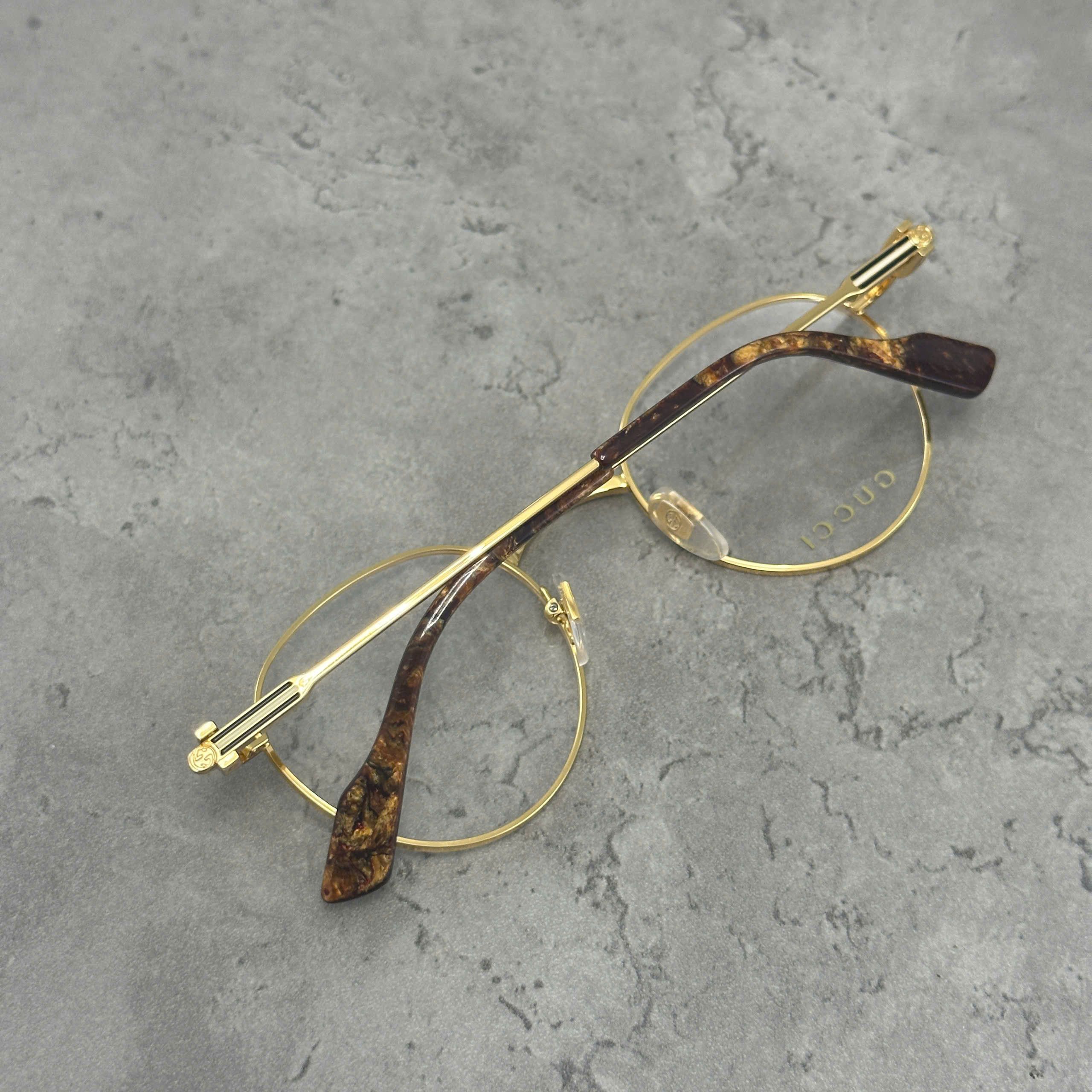 Gucci GUCCI GG1222O 003 Sunglasses GOLD Size ONE SIZE - 3 Thumbnail