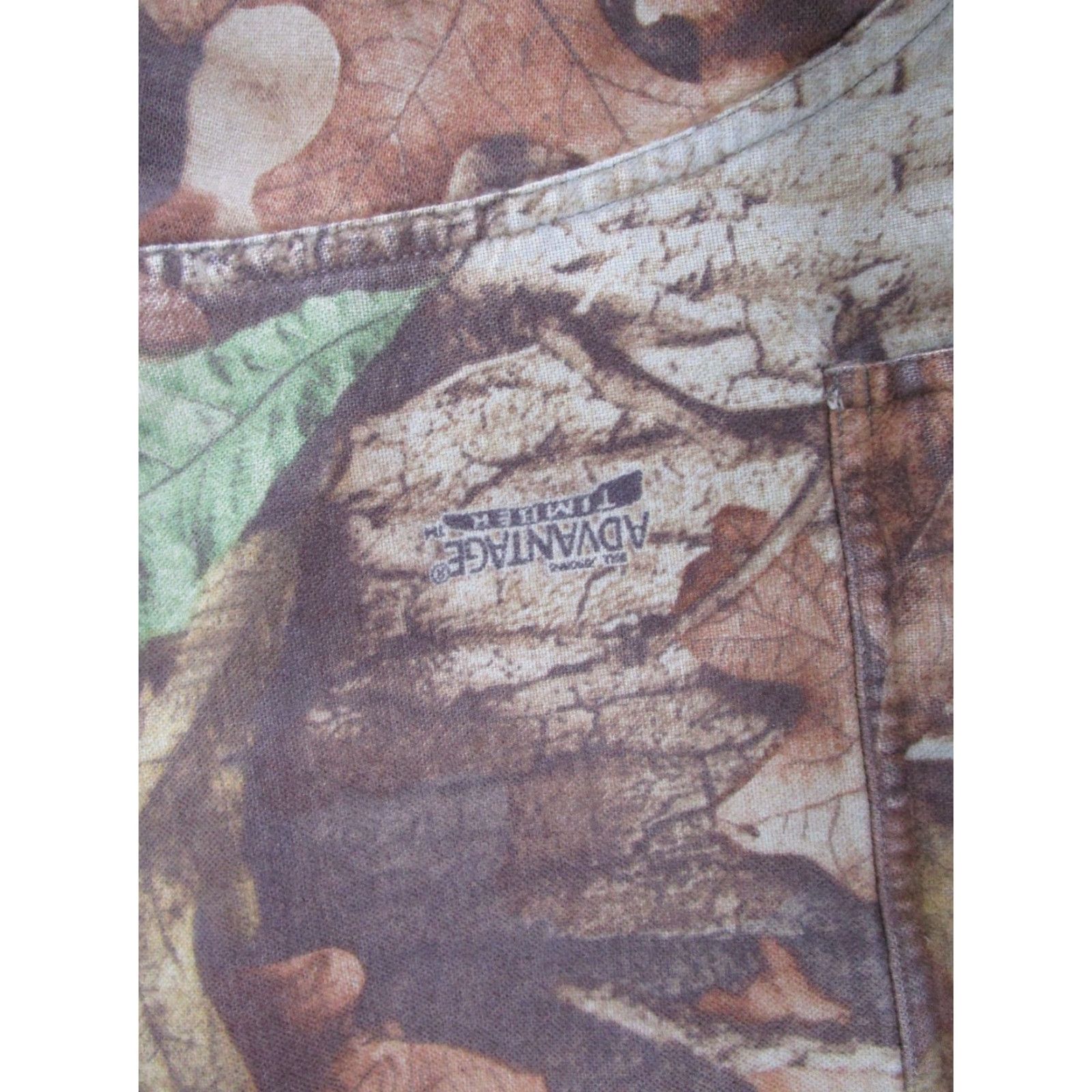 Vintage Cabela's Advantage Timber Camo Chamois Button-Up Shirt XL Men Camouflage 90s Hunting USA Tim#ber Oversized Vintage Style Size US XL / EU 56 / 4 - 3 Thumbnail