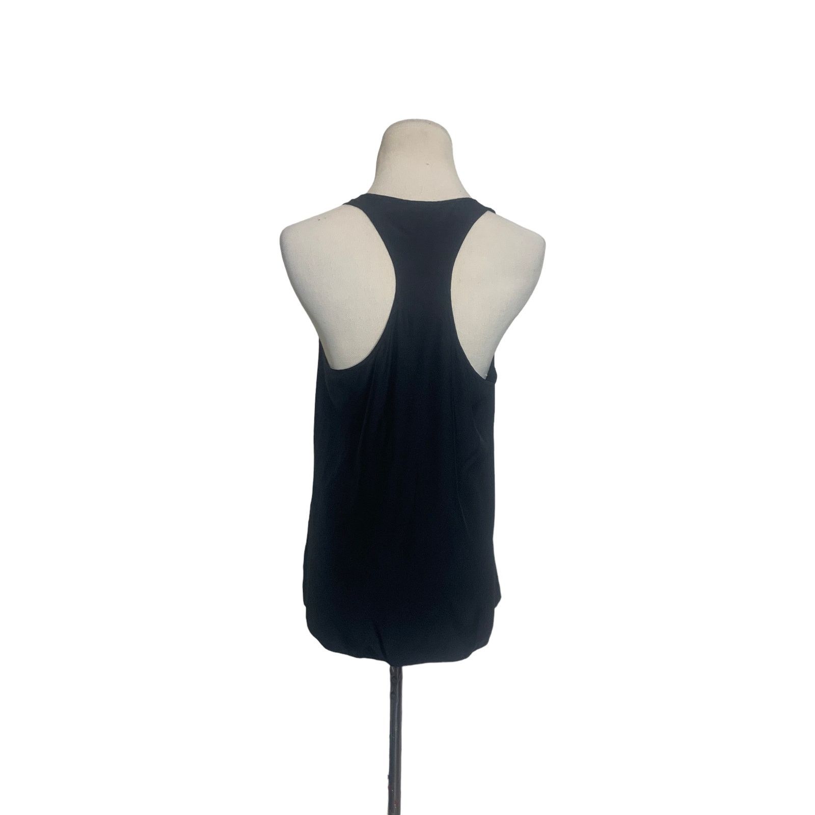 Parker Parker black silk racer back tank top size Small Size S / US 4 / IT 40 - 7 Thumbnail