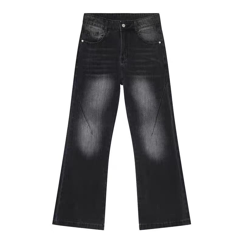 Jean × Vintage washed faded ripped y2k flared jeans Size US 32 / EU 48 - 5 Thumbnail