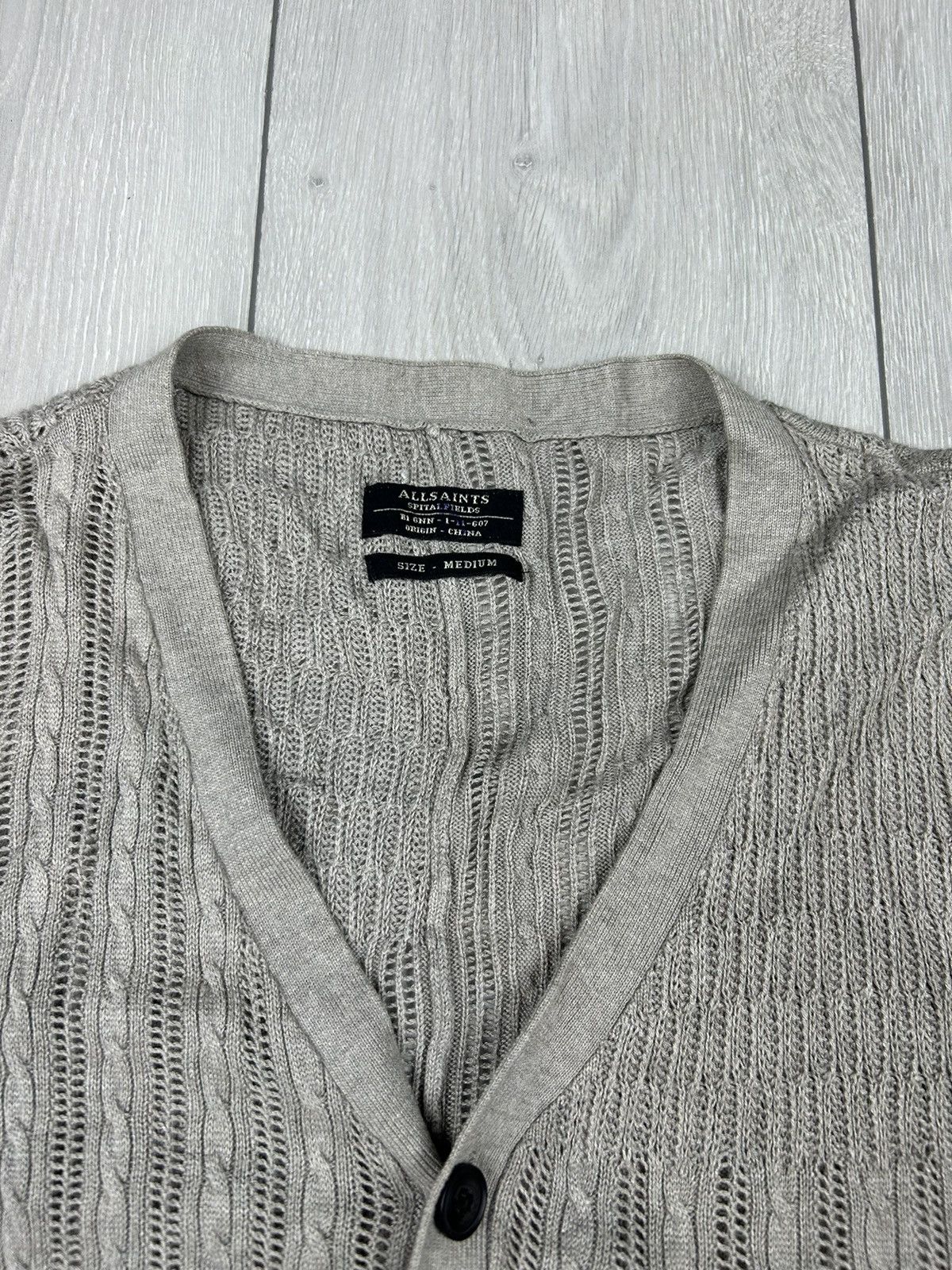 Allsaints AllSaints Knitted light Cardigan size M Size US M / EU 48-50 / 2 - 4 Thumbnail