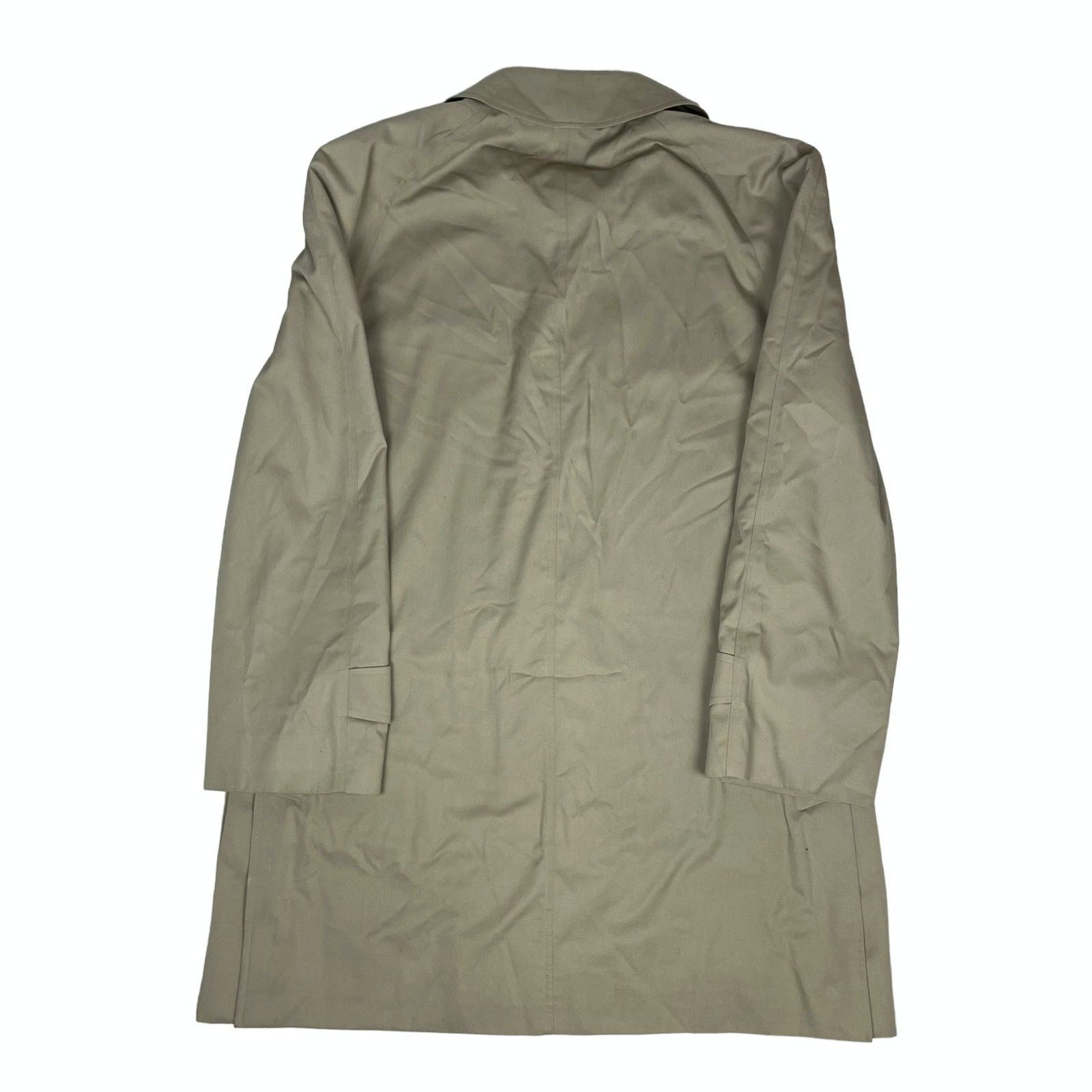 Burberry Burberry Mens Beige Lined Pockets Buttoned Cuffs Trench Coat Size US M / EU 48-50 / 2 - 7 Thumbnail