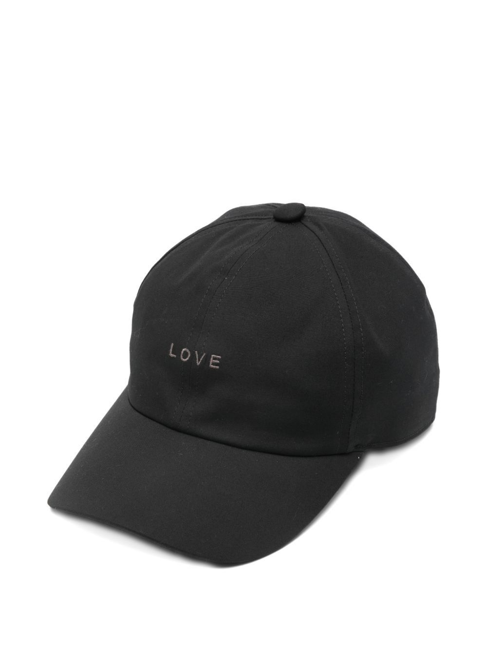 Rick Owens EMBROIDERED BASEBALL CAP Size ONE SIZE - 1 Thumbnail