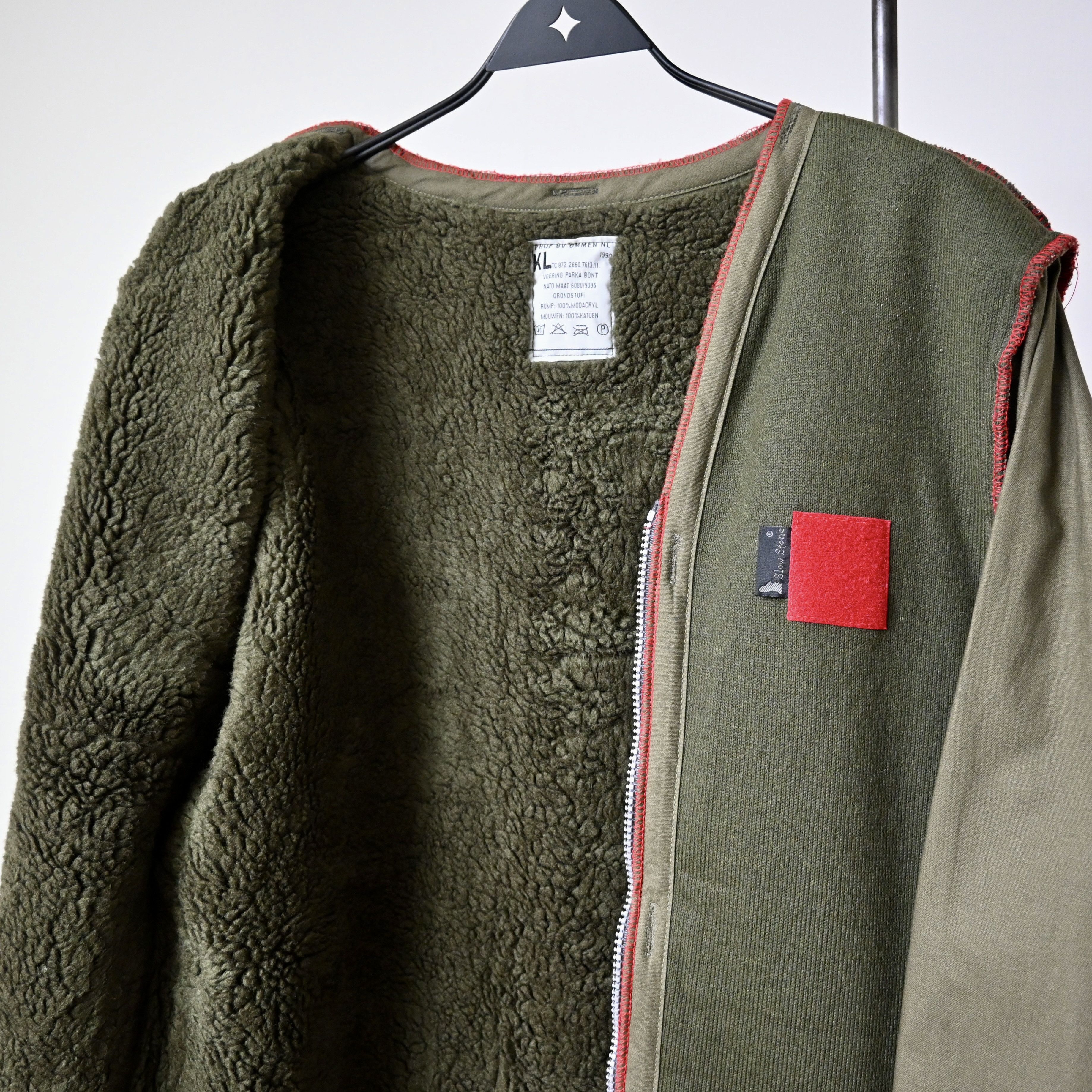 Vintage Vintage Slow Stone fleeced military liner jacket Size US M / EU 48-50 / 2 - 8 Thumbnail