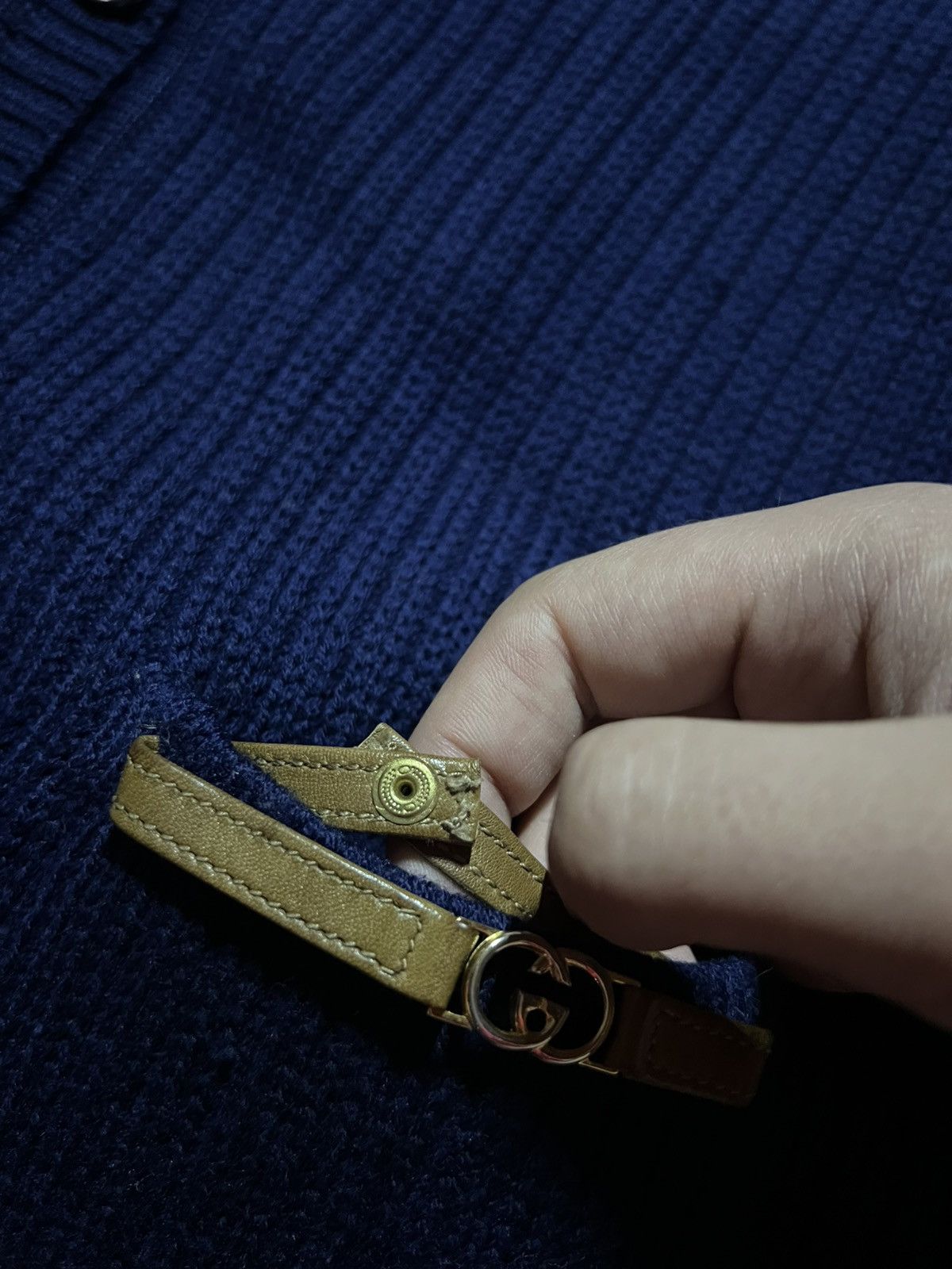 Gucci RARE Gucci 60s-70s Buttom-Ups Wool Cardigan Sweater Size XL / US 12-14 / IT 48-50 - 6 Thumbnail