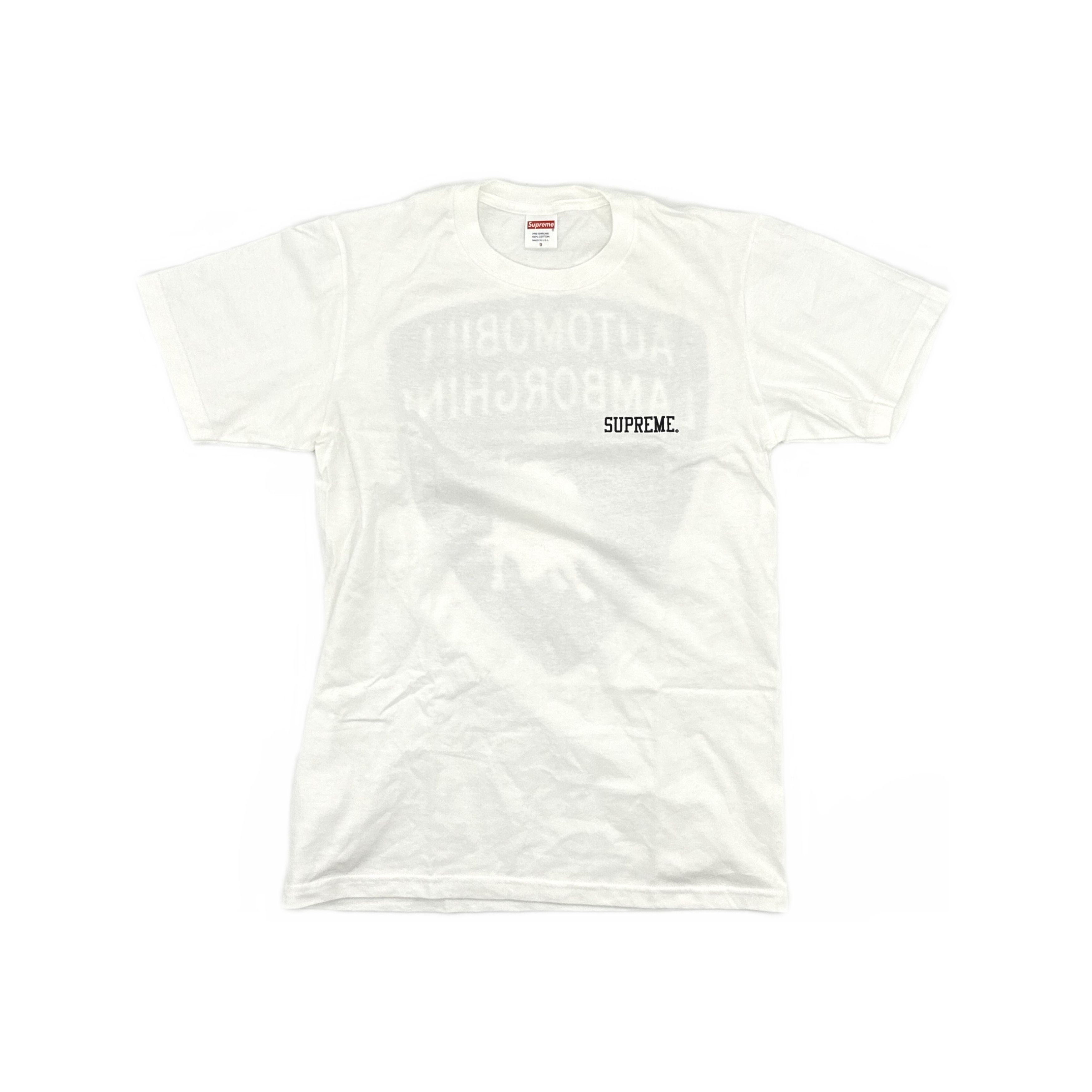 Supreme Supreme x Automobili Lamborghini Logo T-Shirt Size S Size US S / EU 44-46 / 1 - 1 Thumbnail