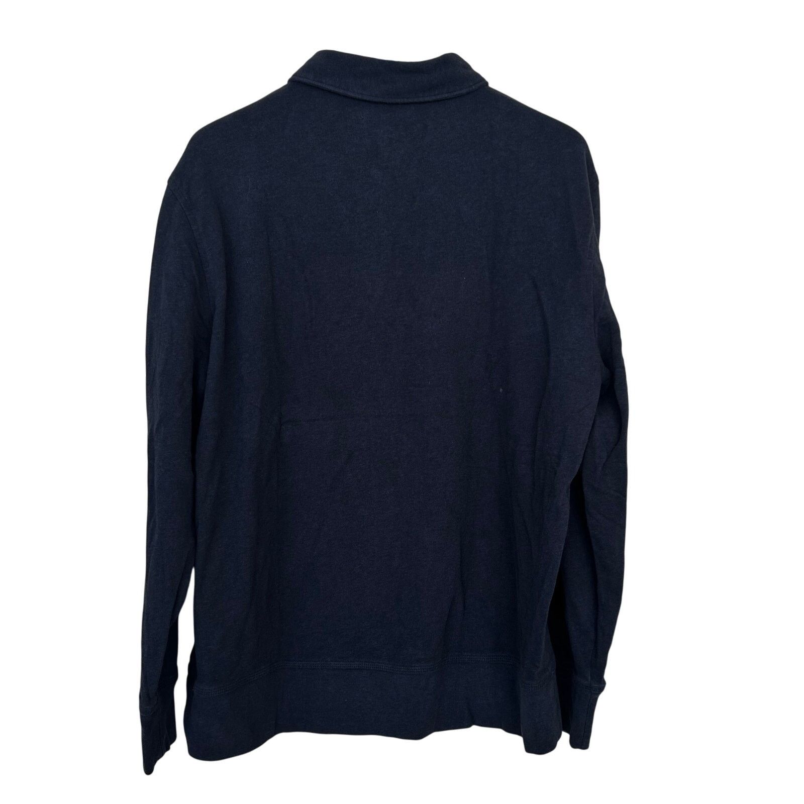Banana Republic Banana Republic Navy Blue Core Temp Long Sleeve Polo Sz XL Size US XL / EU 56 / 4 - 5 Thumbnail