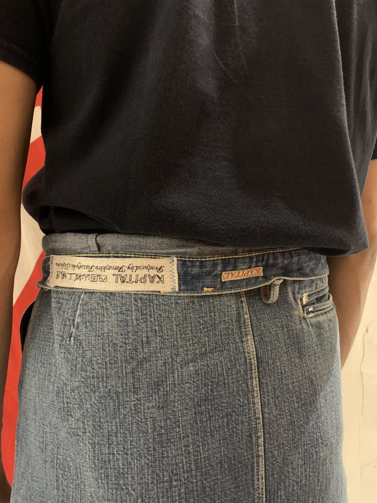 Japanese Brand × Kapital Kapital Skirt Flared Denim Pants Size US 30 / EU 46 - 2 Thumbnail