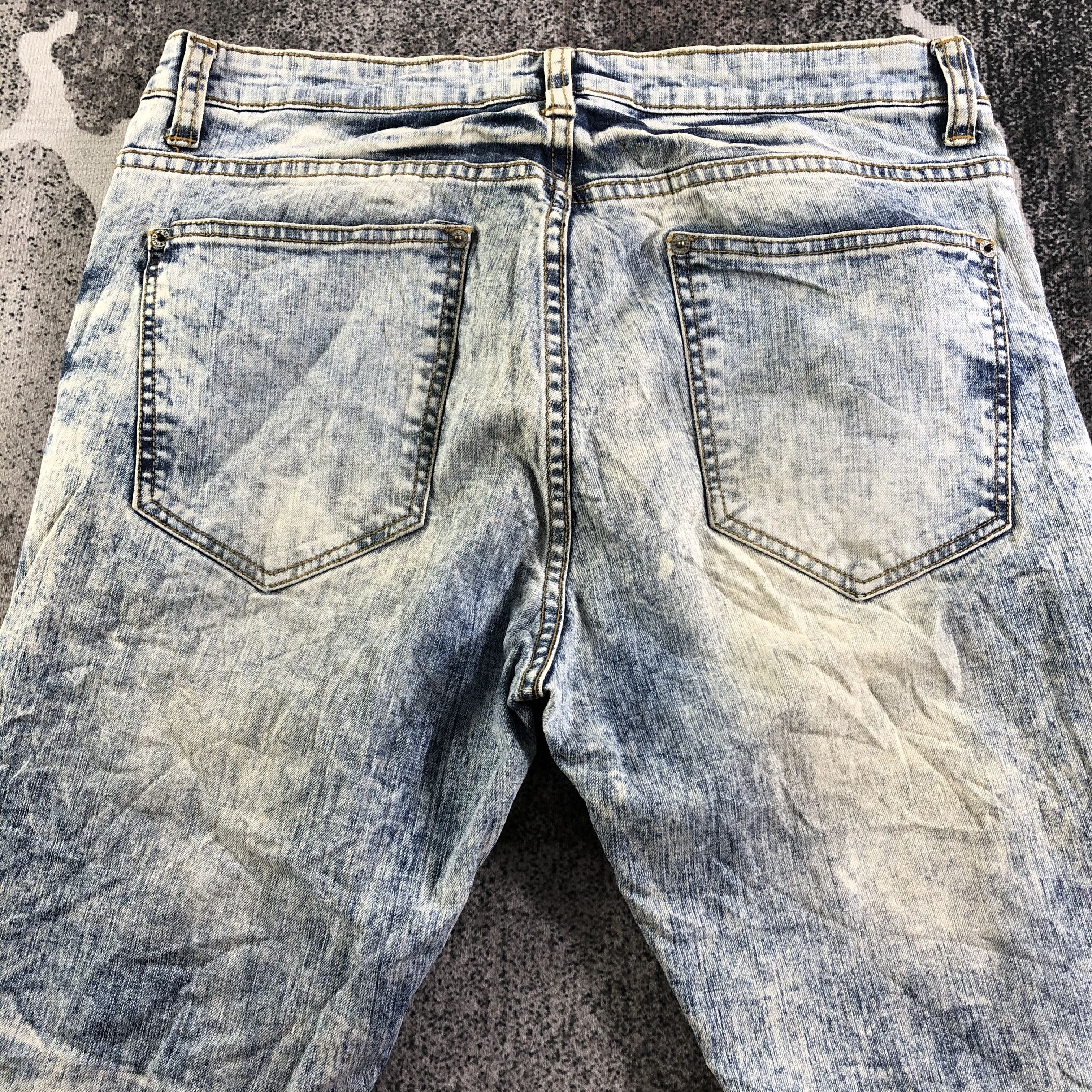 Japanese Brand Japanese Brand Destroyed Jeans Skinny Denim KJ3100 Size US 32 / EU 48 - 4 Thumbnail