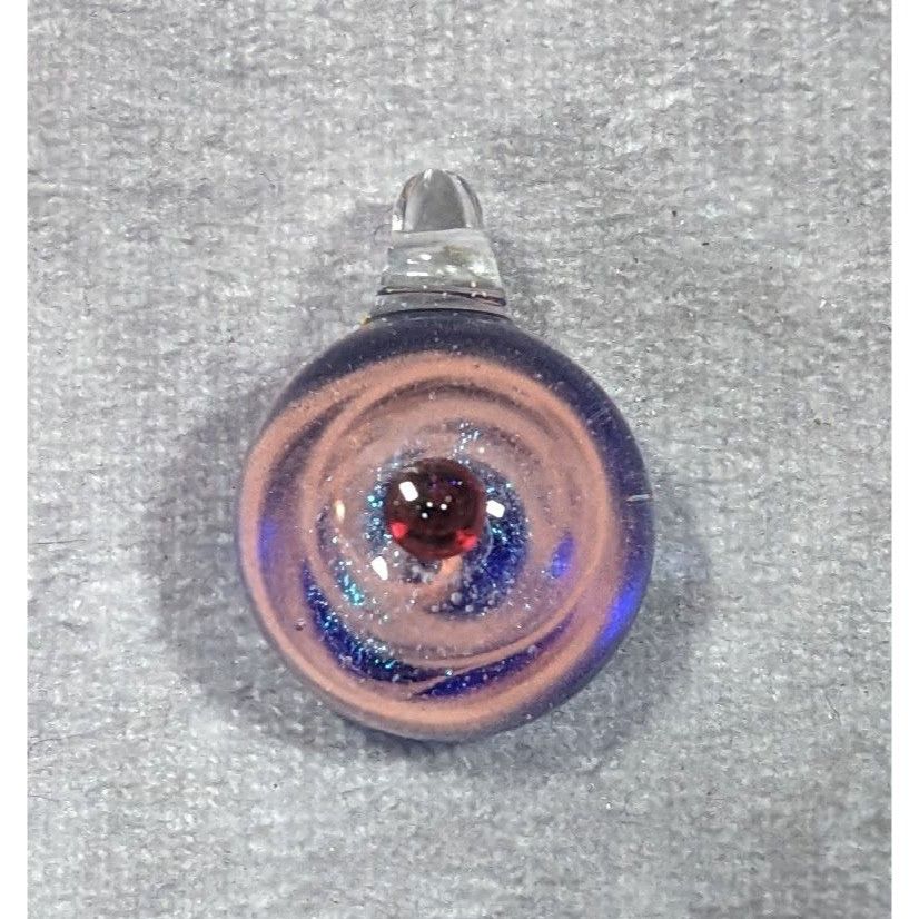 Other Galaxy Glass Pink Blue And Red Lamp Work Pendant Size ONE SIZE - 4 Thumbnail